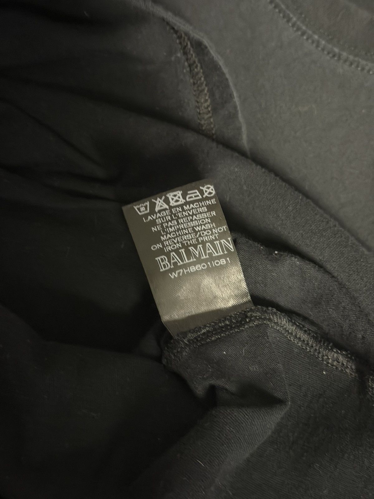 Balmain Metal Logo Tee Size US S / EU 44-46 / 1 - 6 Thumbnail