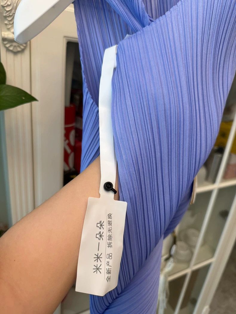 Issey Miyake issey miyake size:5 Purple dress Size XXS / US 00 / IT 34 - 4 Thumbnail