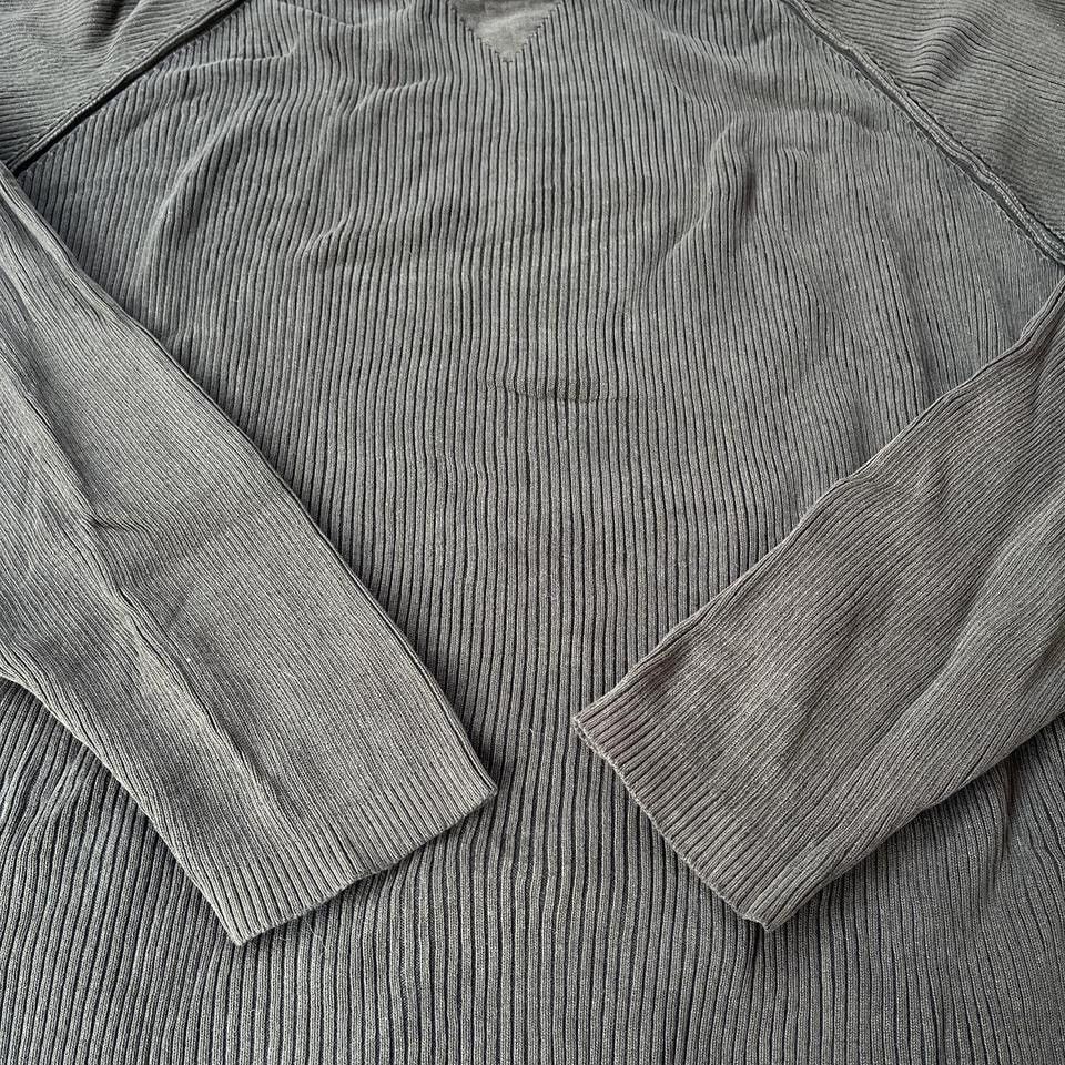Mossimo × Vintage Vintage Mossimo Charcoal Grey Heavy Knit Jumper Pullover Size US L / EU 52-54 / 3 - 3 Thumbnail