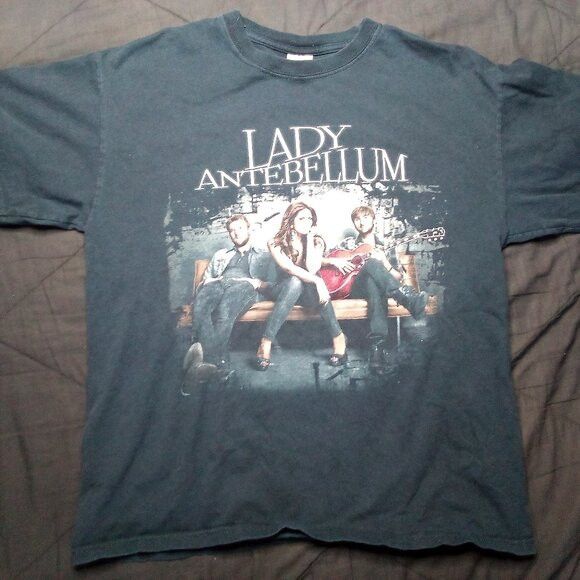 Band Tees × Vintage Lady A Antebellum Country Music Band T-Shirt Size US L / EU 52-54 / 3 - 2 Thumbnail