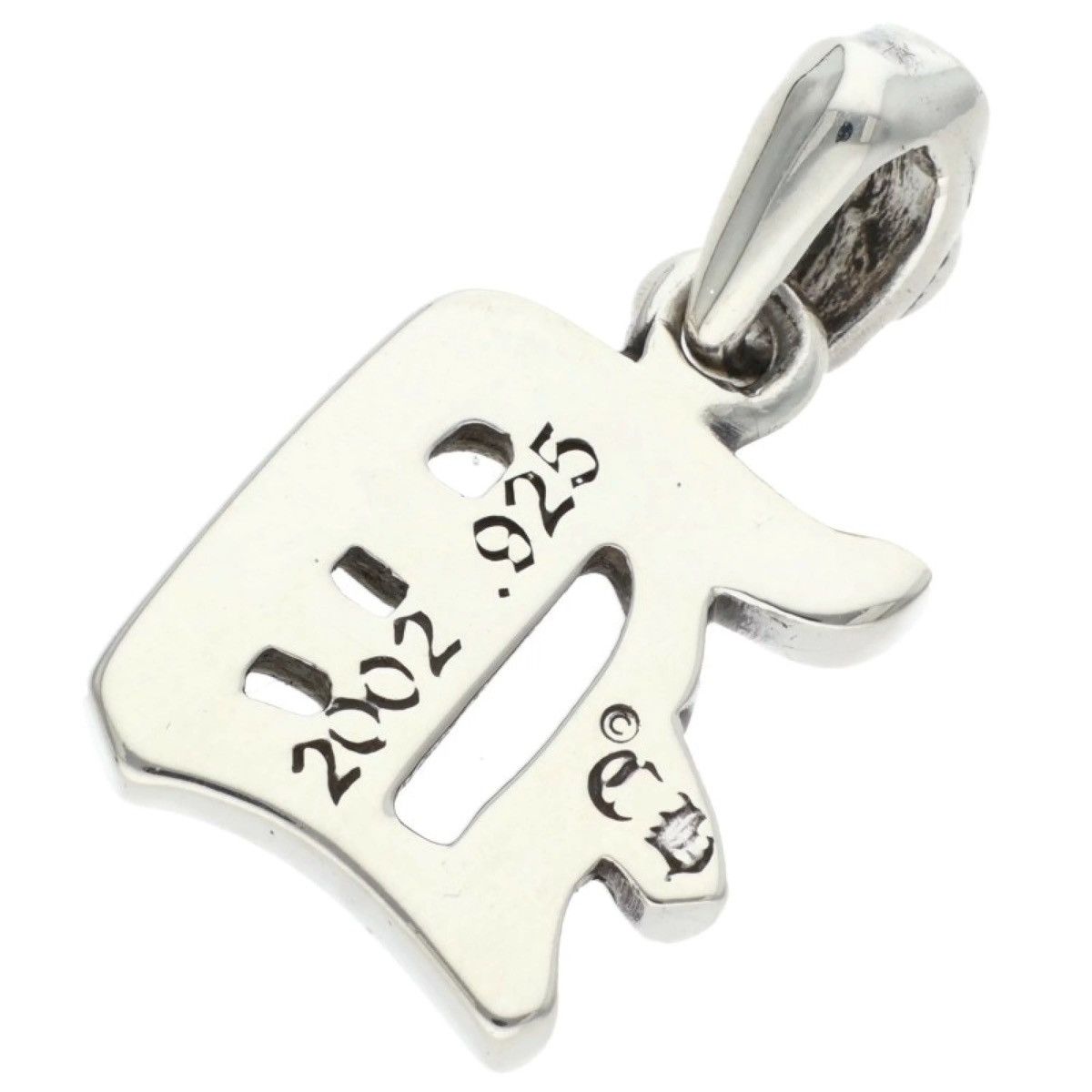 Chrome Hearts Chrome Hearts Diamond alphabet D pendant necklace Size ONE SIZE - 2 Thumbnail