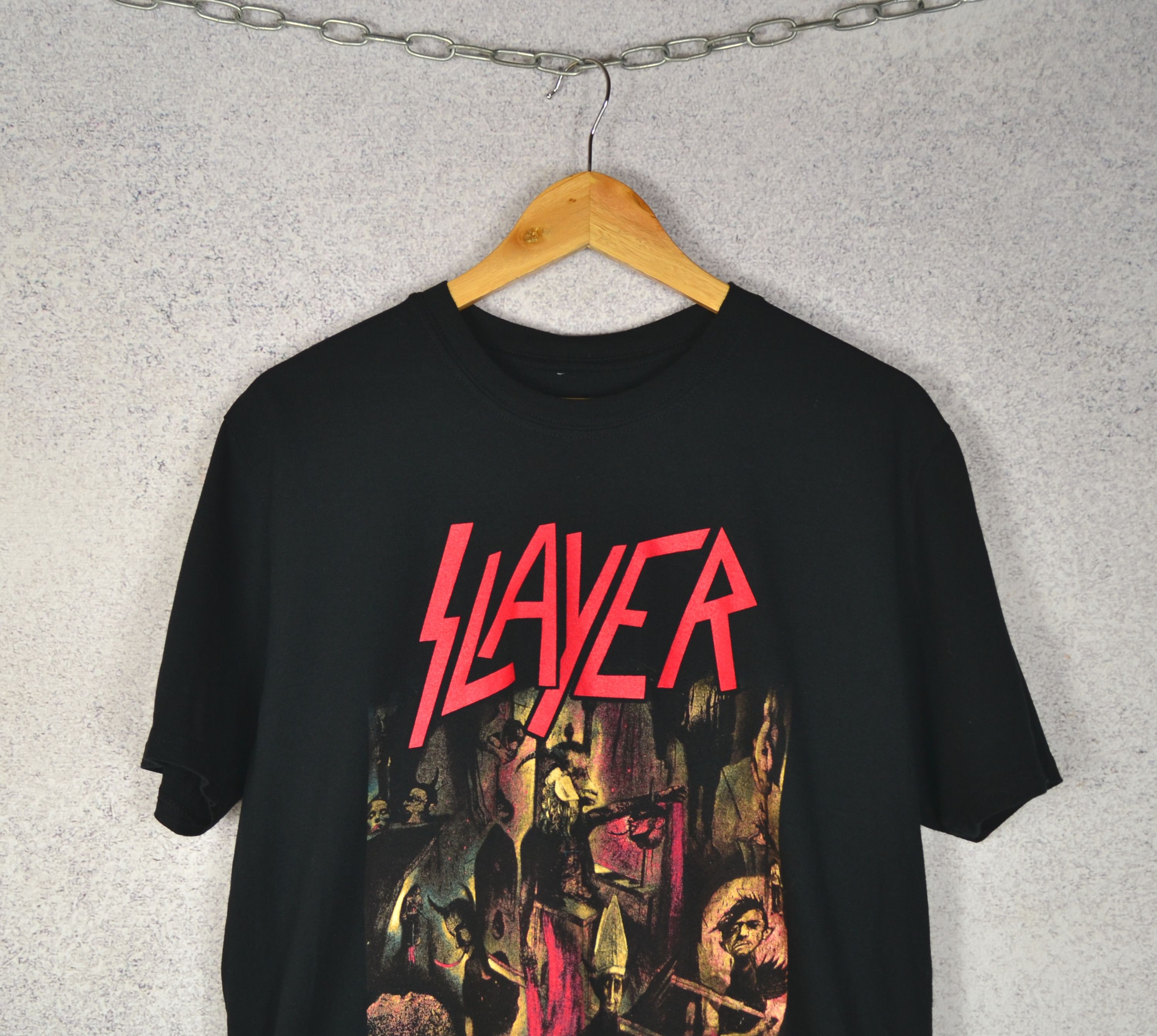 Band Tees × Slayer Slayer Reign in Blood 2009 T-Shirt Band Tees Size US L / EU 52-54 / 3 - 2 Thumbnail