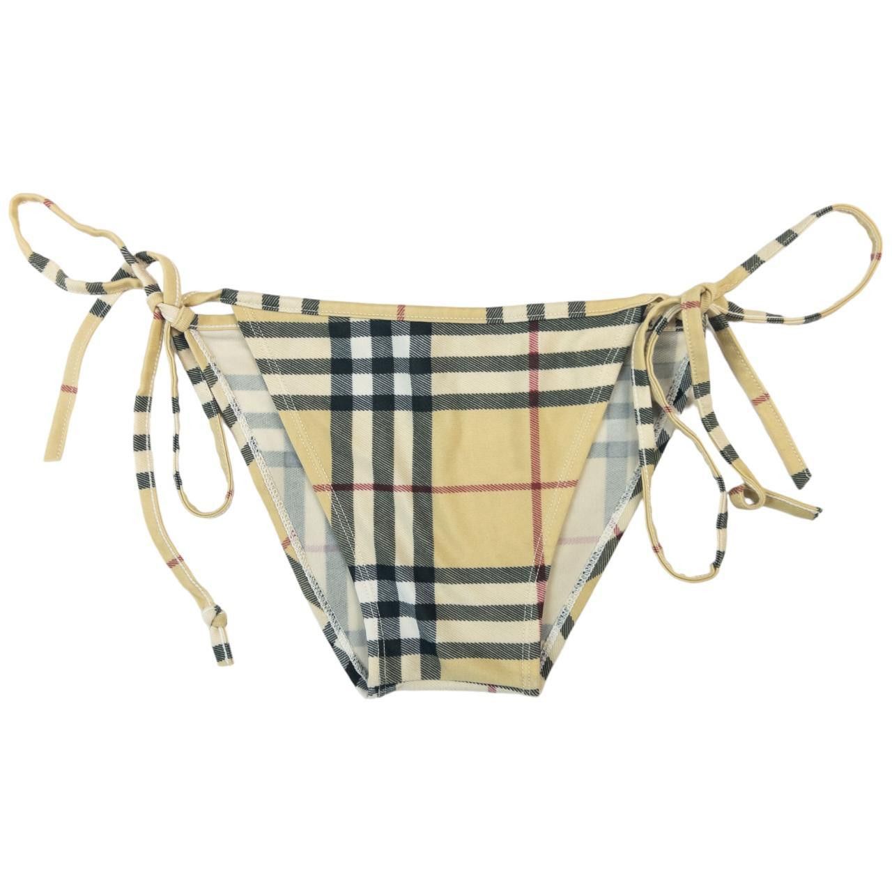 Burberry Vintage Burberry Nova Check Bikini Set Size M Size ONE SIZE - 4 Thumbnail