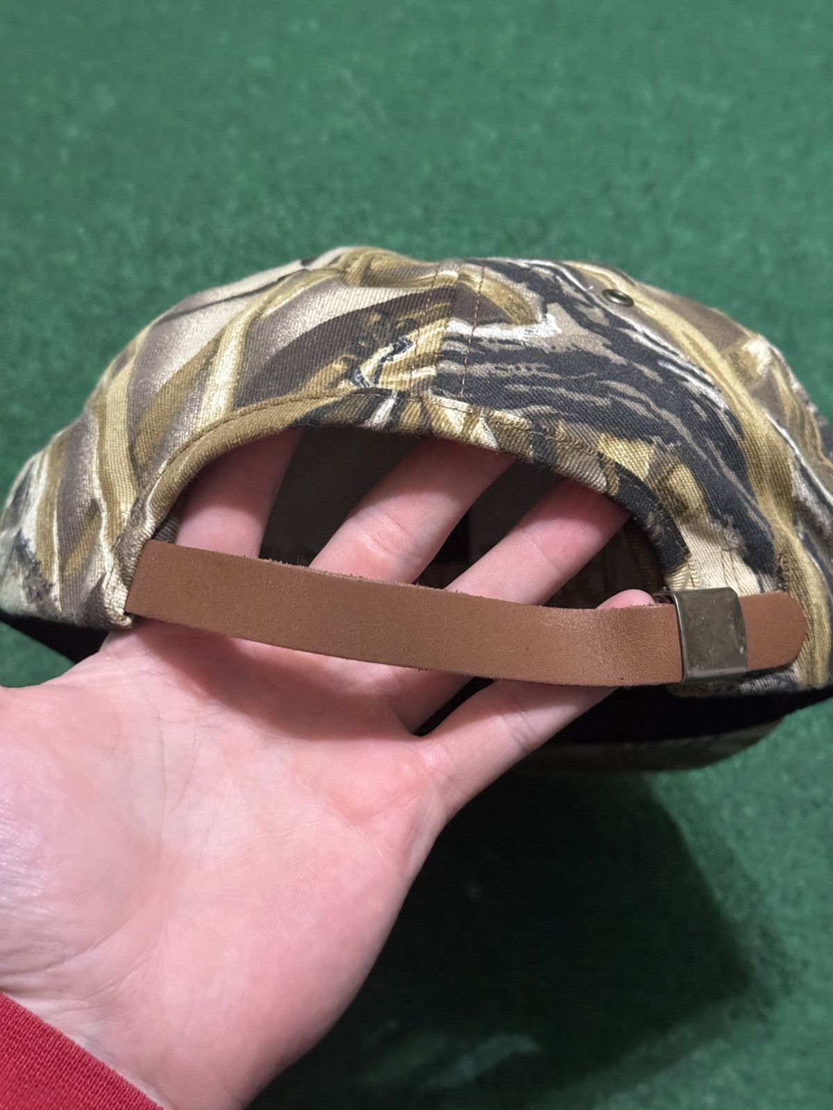 Budweiser Budweiser Advantage Wetland Camo 80s 90s Beer StrapBack Size ONE SIZE - 6 Thumbnail