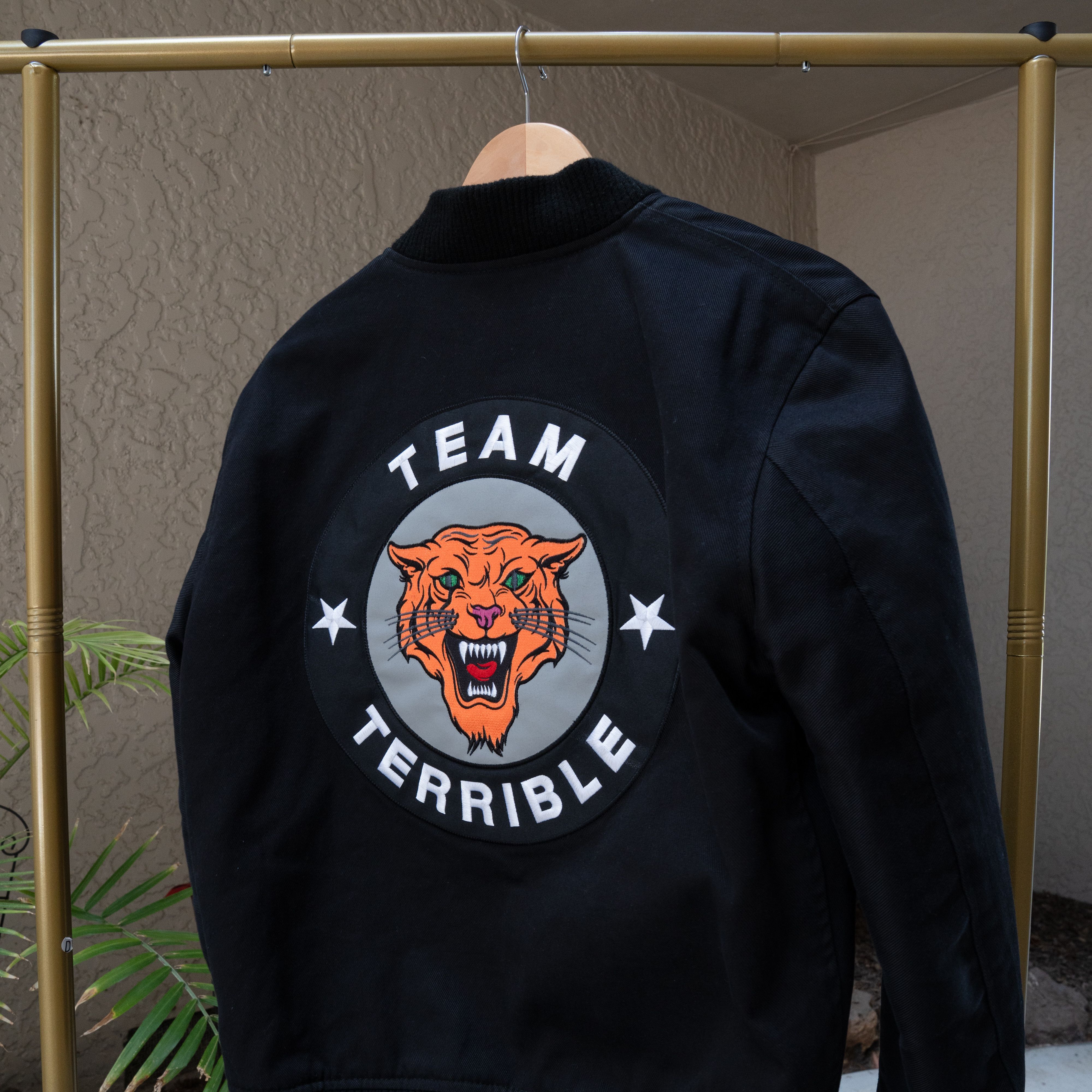 Other Rare Team Terrible Bomber Jacket – Embroidered Patch Size US M / EU 48-50 / 2 - 6 Thumbnail