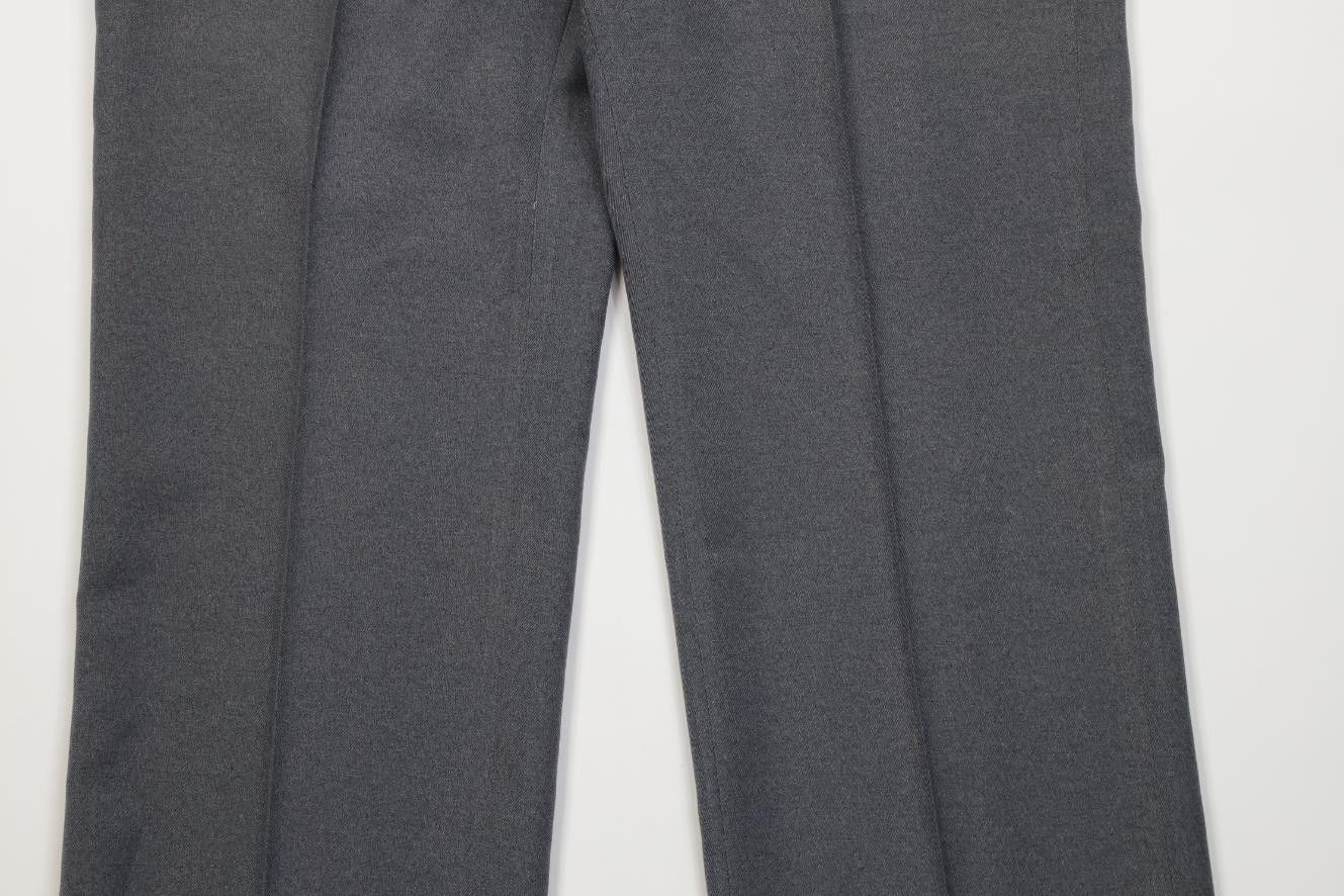 Vintage Vintage 70s Streetwear Knit Wide Leg Chino Pants Gray USA Size US 36 / EU 52 - 3 Thumbnail