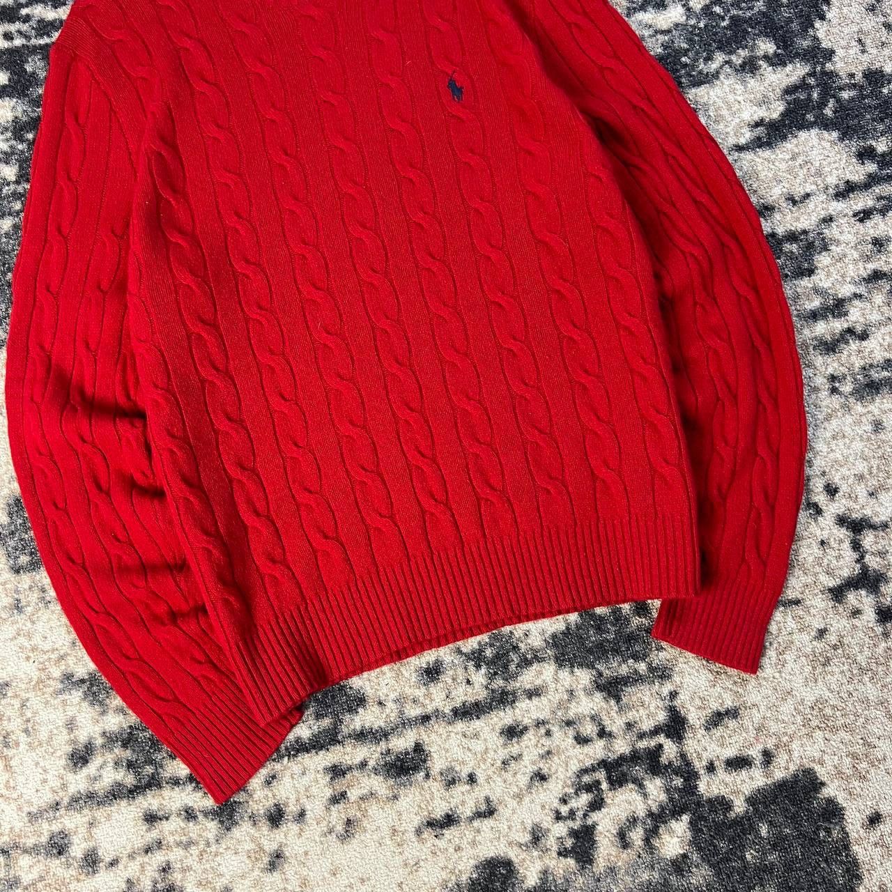 Polo Ralph Lauren Polo Ralph Lauren Luxury Cable Knit Sweater Size US XL / EU 56 / 4 - 3 Thumbnail