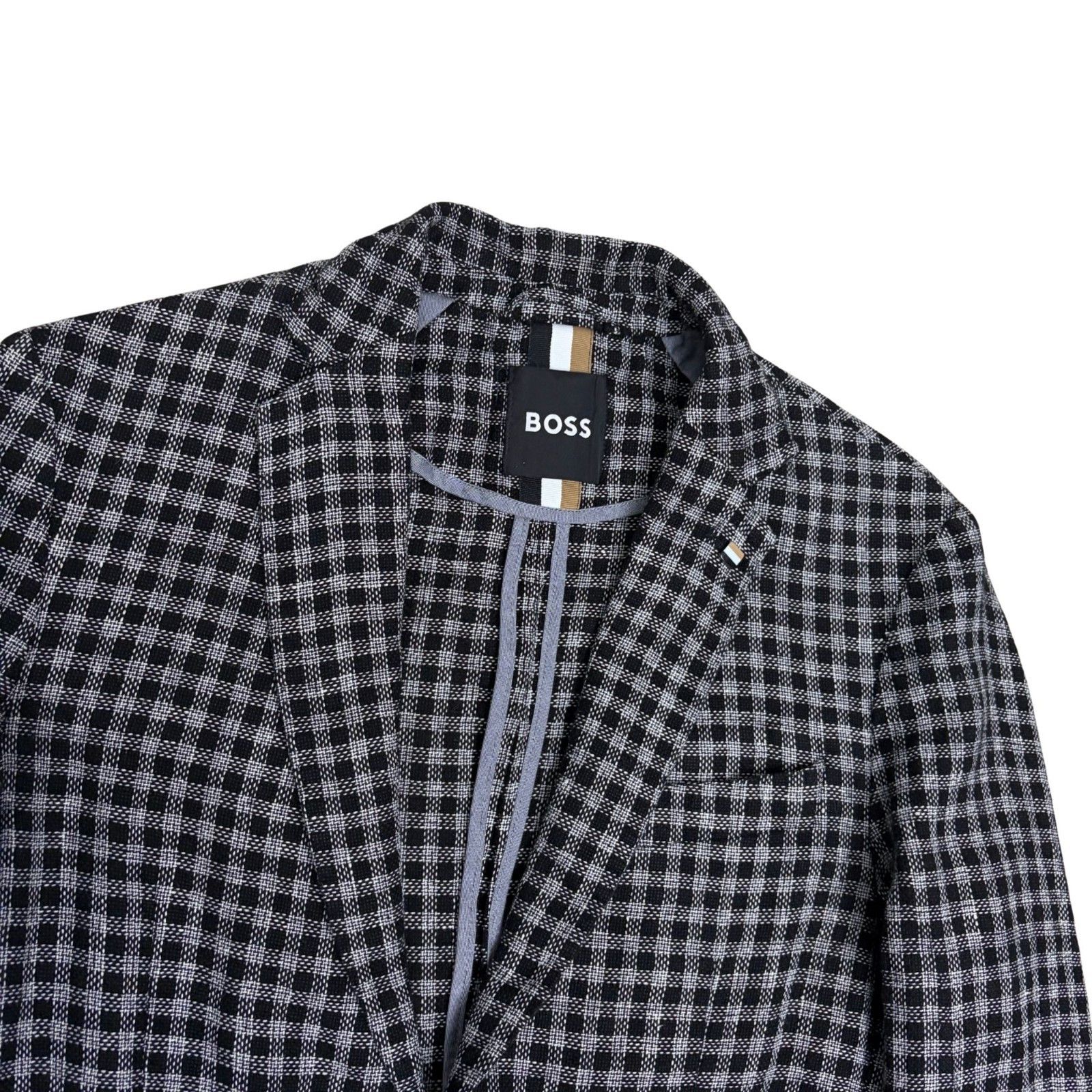 Hugo Boss BOSS Hugo Boss Linen Wool Blazer Business Jacket Womens 4 Size S / US 4 / IT 40 - 2 Thumbnail