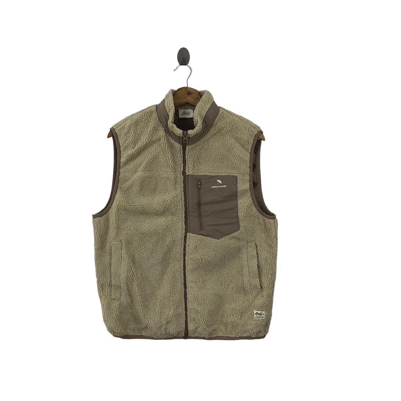 Other ARNOLD PALMER GOLF Retro X Pocket Outdoor Fleece Vest Size L / US 10 / IT 46 - 1 Thumbnail