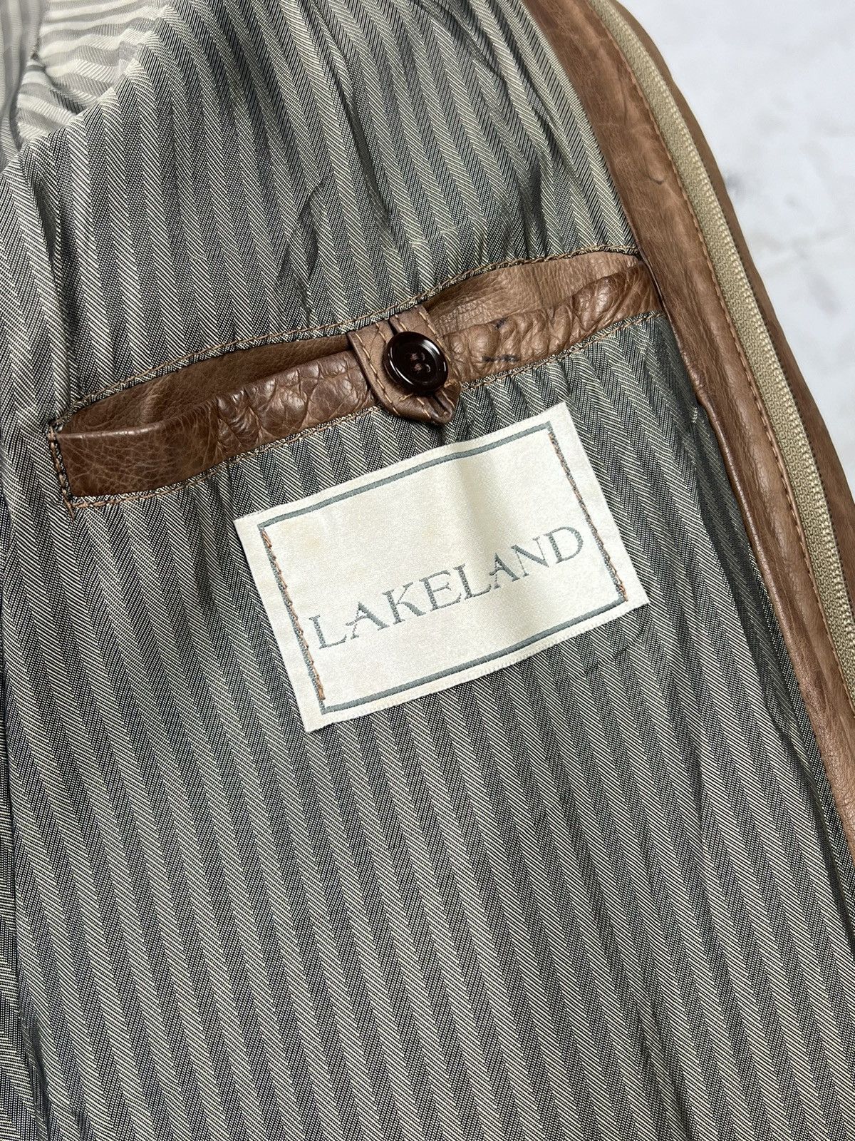 Vintage Vintage Lakeland Leather Jacket Size M - L Size US L / EU 52-54 / 3 - 6 Thumbnail