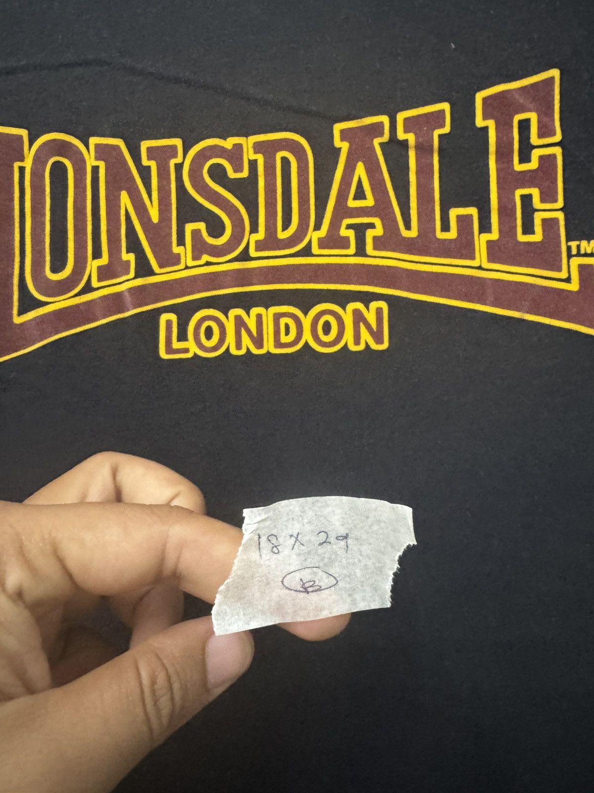 Vintage Vintage 90’s Lonsdale London Skin Head Brand T shirt Size US M / EU 48-50 / 2 - 7 Thumbnail