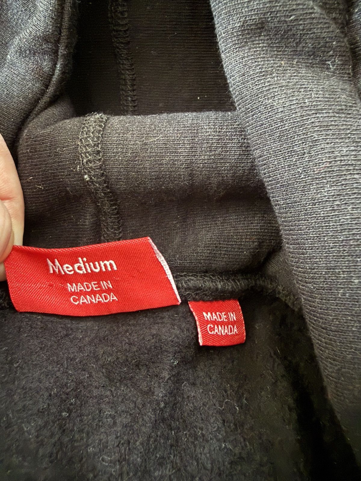 Supreme Sleeve Embroidered Hoodie Size US M / EU 48-50 / 2 - 5 Thumbnail