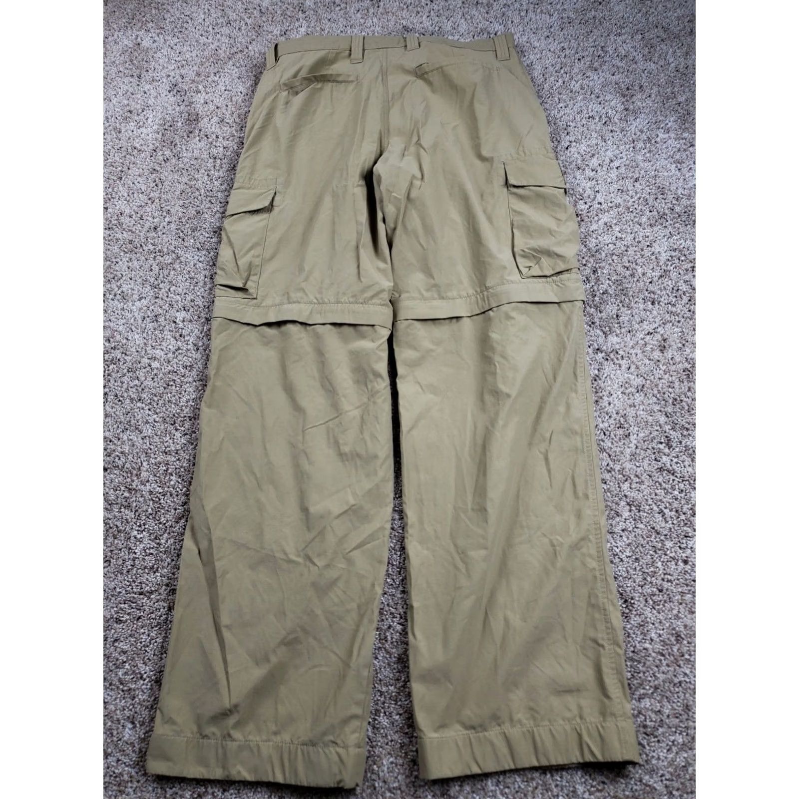Gap Gap Cargo Pants 34X34 Green Cotton Nylon 5-Pocket Straight Leg Relaxed Mens Pants Size US 34 / EU 50 - 7 Thumbnail