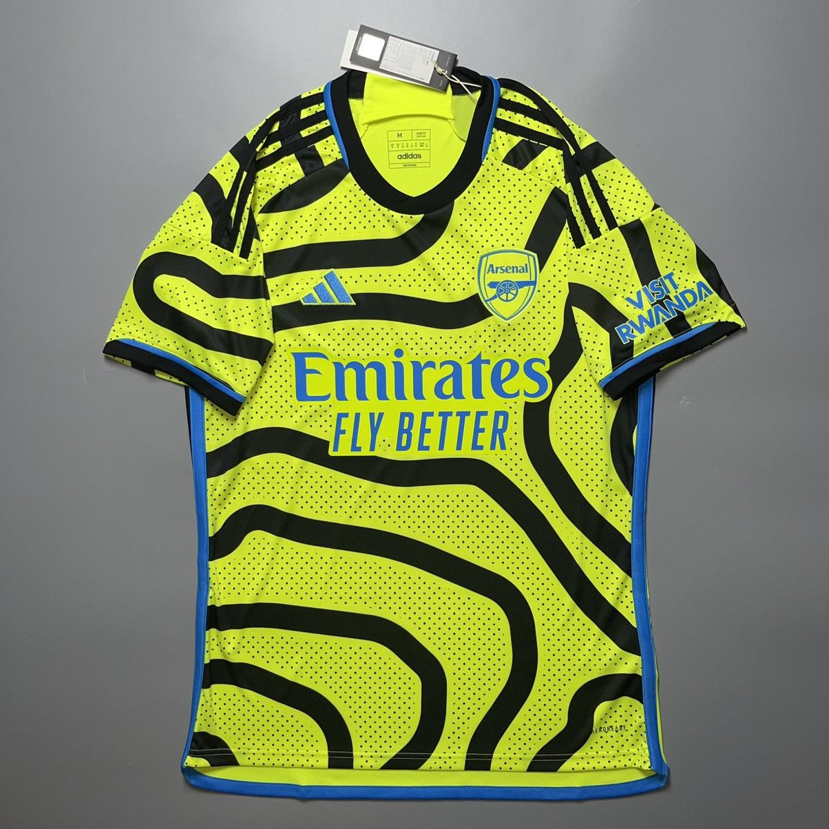Vintage NWT ARSENAL ADIDAS 2023/2024 SOCCER AWAY JERSEY #8 ODEGAARD Size US M / EU 48-50 / 2 - 2 Thumbnail
