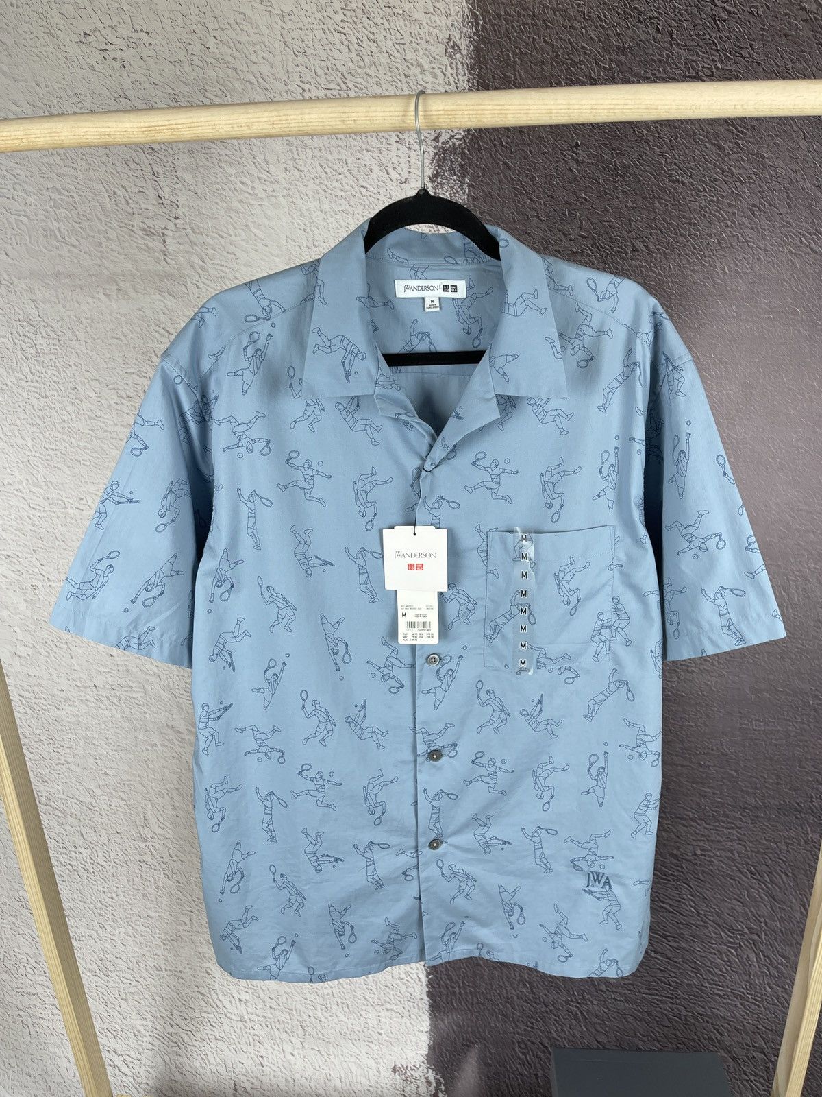 JW Anderson × Uniqlo J.W. Anderson x Uniqlo tennis pattern shirt sleeve shirt Size US M / EU 48-50 / 2 - 2 Thumbnail
