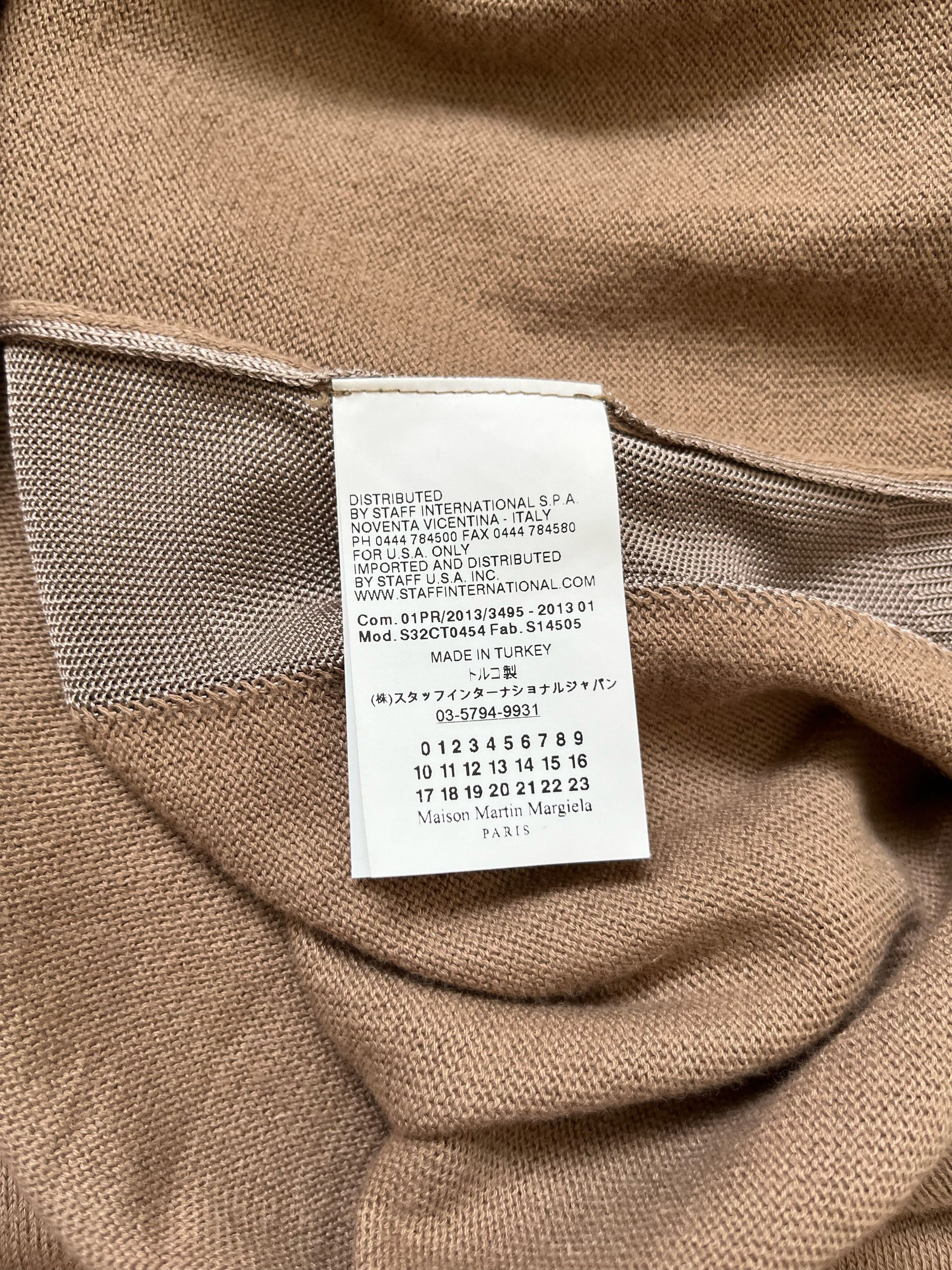Maison Margiela MM6 Beige knit dress Size S / US 4 / IT 40 - 4 Thumbnail