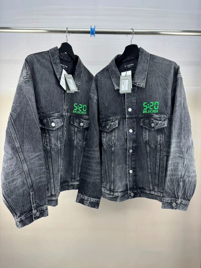 Balenciaga Balenciaga 520 series denim jacket-2506 Size US XS / EU 42 / 0 - 1 Thumbnail