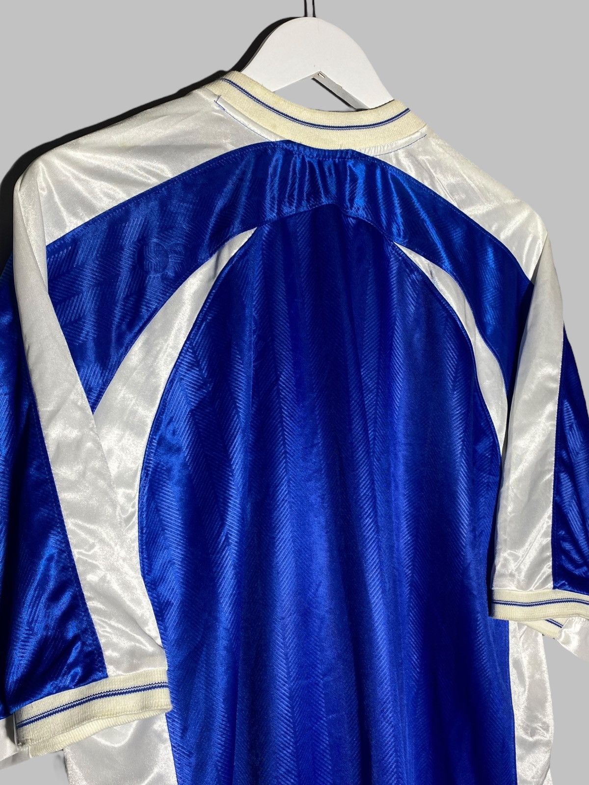 Vintage Vintage Cardiff City 1999 Home Football Shirt Soccer Jersey Size US XXL / EU 58 / 5 - 12 Thumbnail