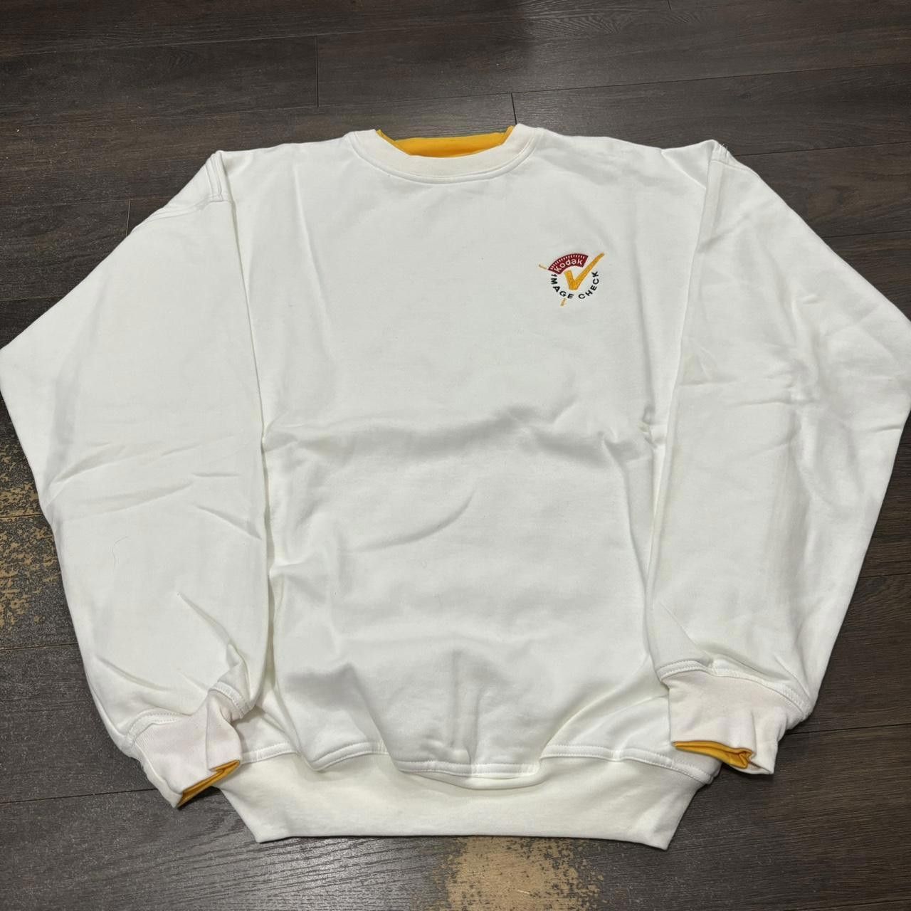 Kodak Vintage Kodak Photo Check Crewneck Sweatshirt 90s XL Size US XL / EU 56 / 4 - 3 Thumbnail