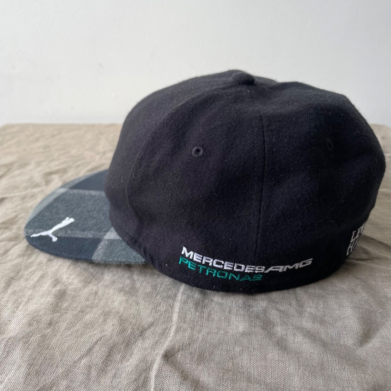 Mercedes-Benz × Puma Mercedes Benz AMG Petronas Lewis Hamilton Puma Cap 9421AC Size ONE SIZE - 2 Thumbnail