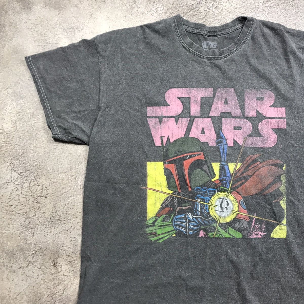 Vintage Vintage 90s Sun Faded Star Wars Graphic Tee Streetwear XL Size US XL / EU 56 / 4 - 2 Thumbnail