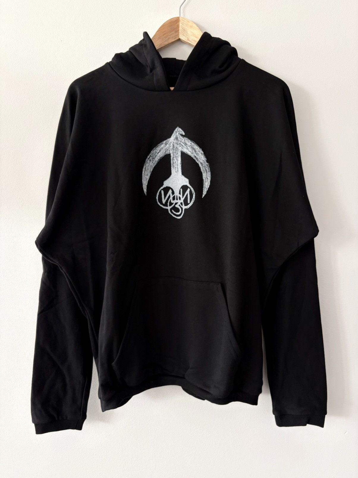Gosha Rubchinskiy YZY x Gosha Rubchinskiy Exclusive White "Crescent" Hoodie Size US S / EU 44-46 / 1 - 1 Thumbnail
