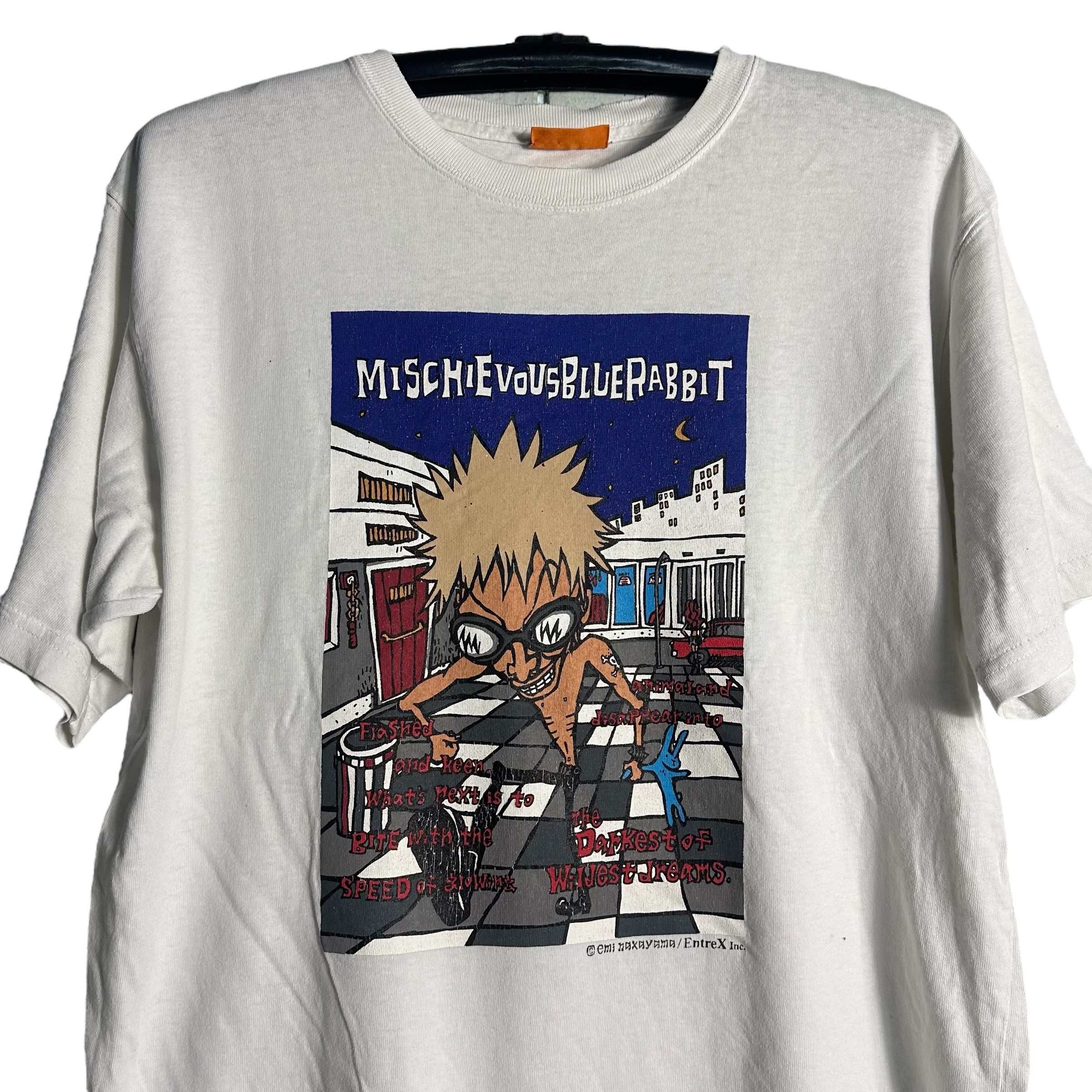 Anime × Japanese Brand × Vintage 🔥RARE🔥Vintage Mischievous Emi Nakayama Skunk T-shirt Size US M / EU 48-50 / 2 - 2 Thumbnail