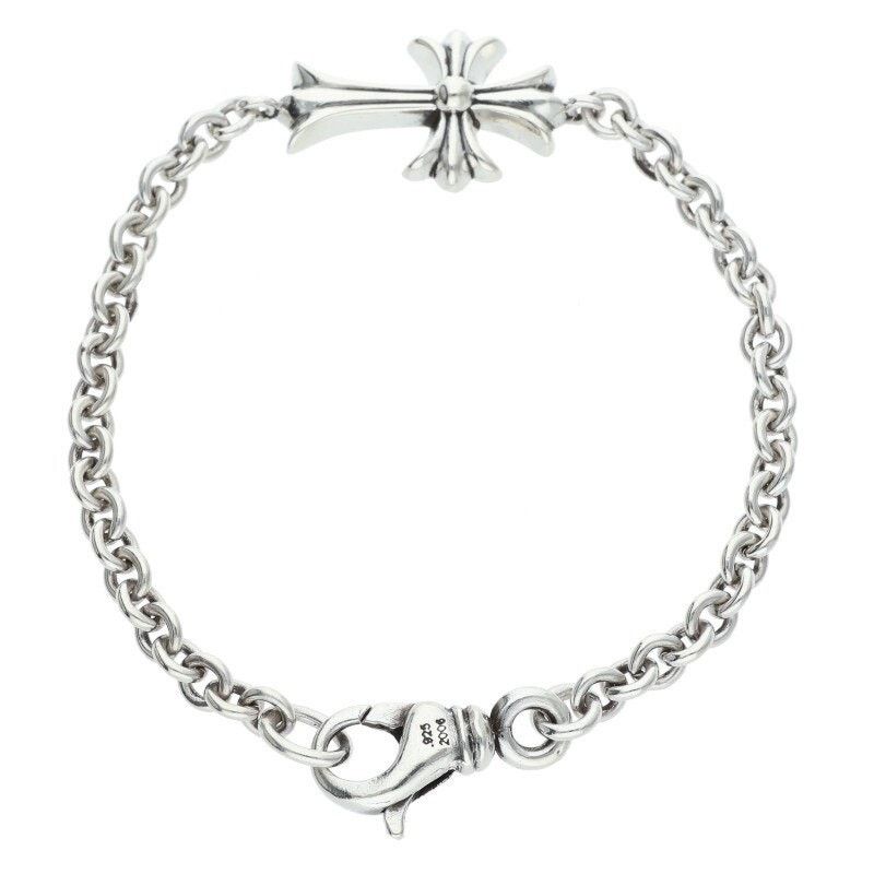 Chrome Hearts Chrome Hearts Tiny CH Cross Chain Bracelet Size ONE SIZE - 2 Thumbnail
