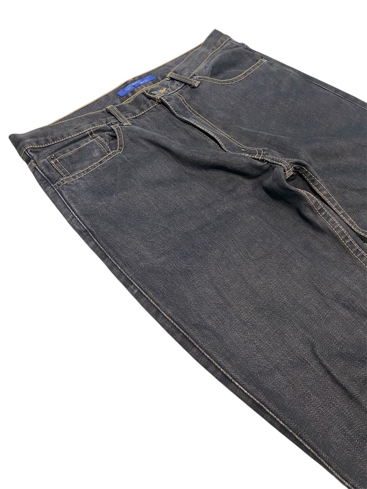 Junya Watanabe AD2004 Junya Watanabe X COMME des GARÇONS Denim Black Jeans Size US 34 / EU 50 - 4 Thumbnail