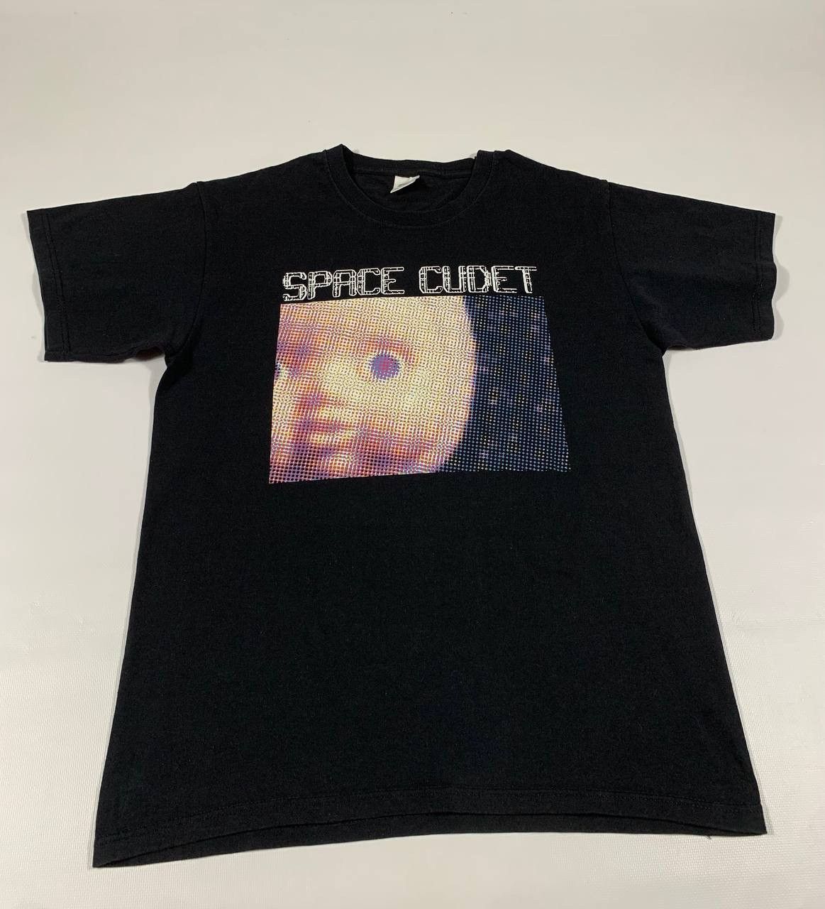 Fruit Of The Loom Space Cudet Vintage Black T-shirt Size US L / EU 52-54 / 3 - 2 Thumbnail
