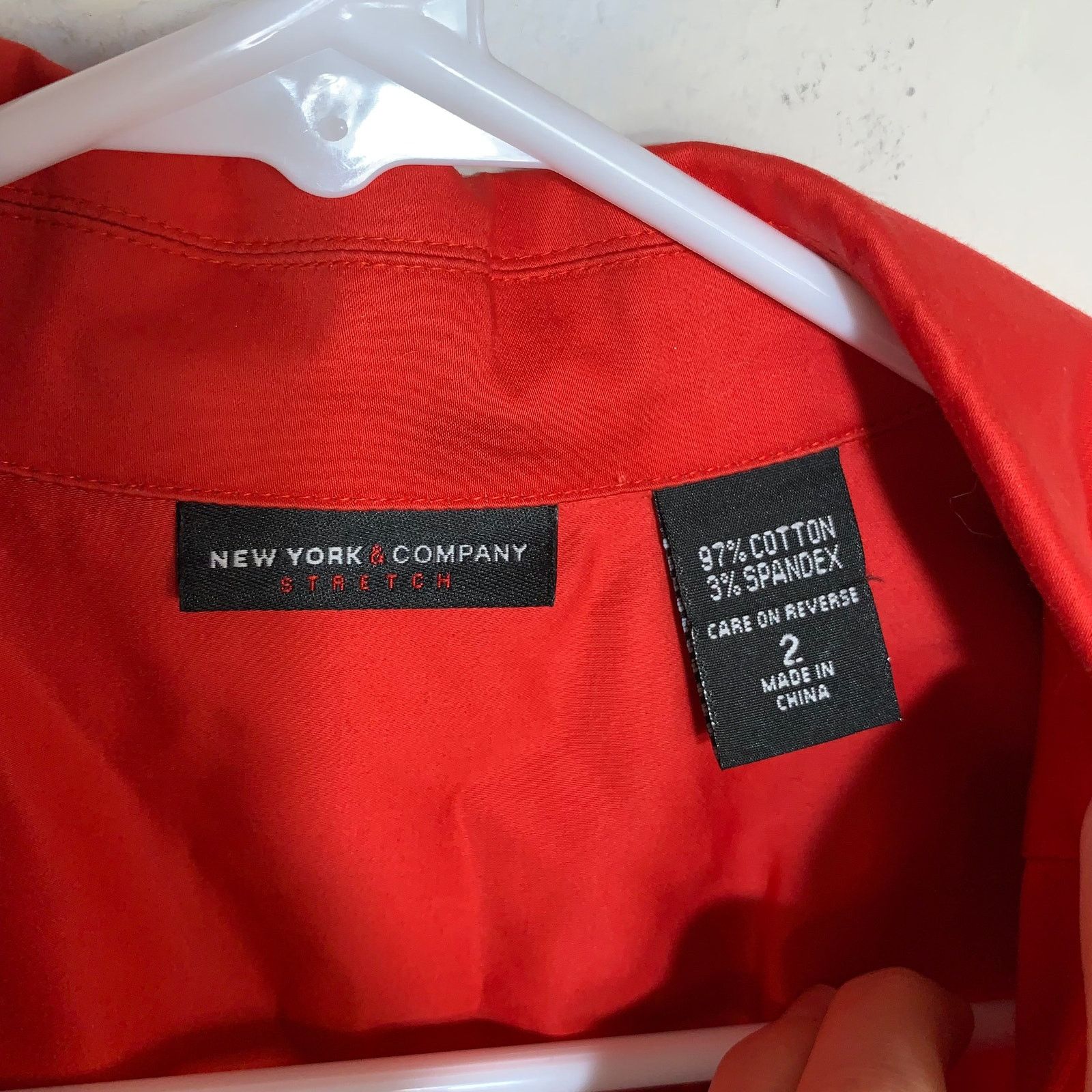 Other New York & Company Orange Sleeveless Zip Up Dress Size 2 Size XS / US 0-2 / IT 36-38 - 3 Thumbnail
