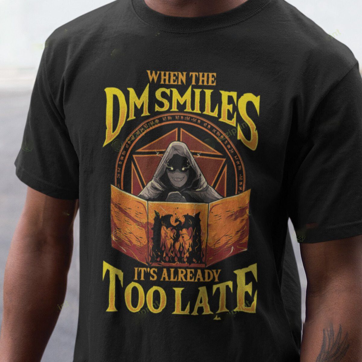 Other When The DM Smiles, It's Already Too Late T-Shirt Size US M / EU 48-50 / 2 - 1 Thumbnail
