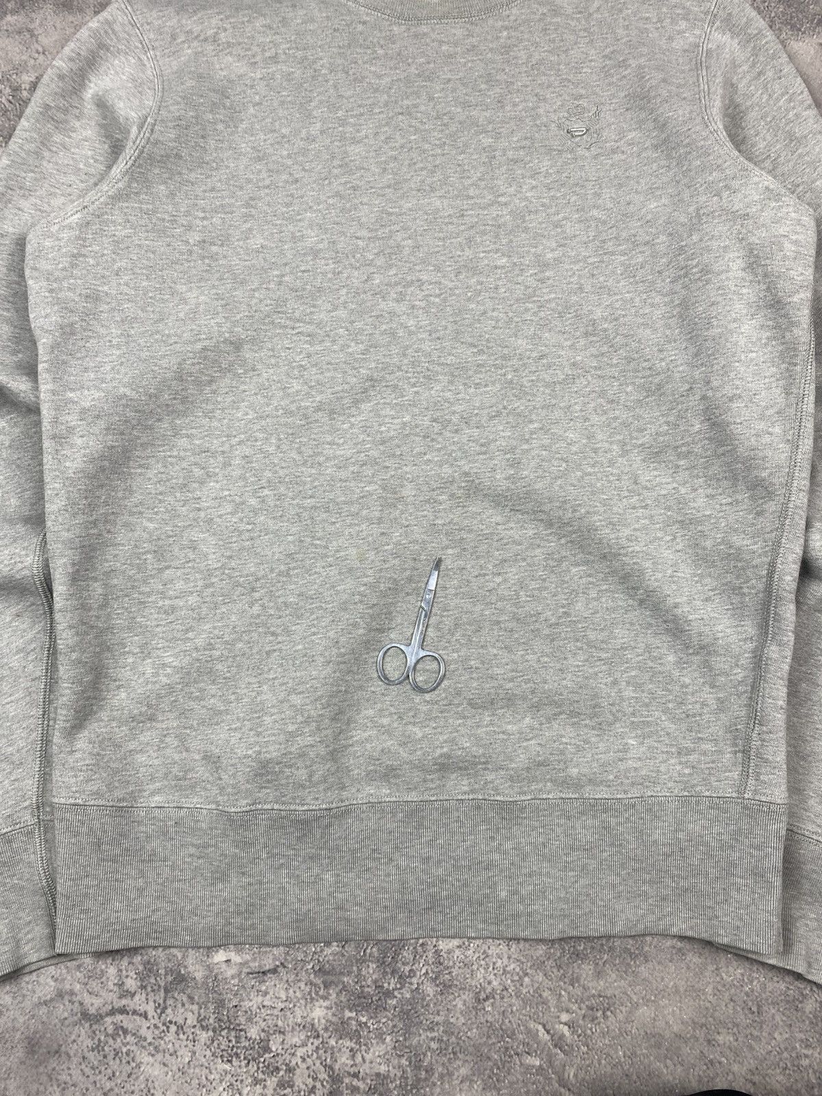Diesel Diesel Sweatshirt Cotton Pullover Crew Neck Jumper Grey Size US L / EU 52-54 / 3 - 9 Thumbnail