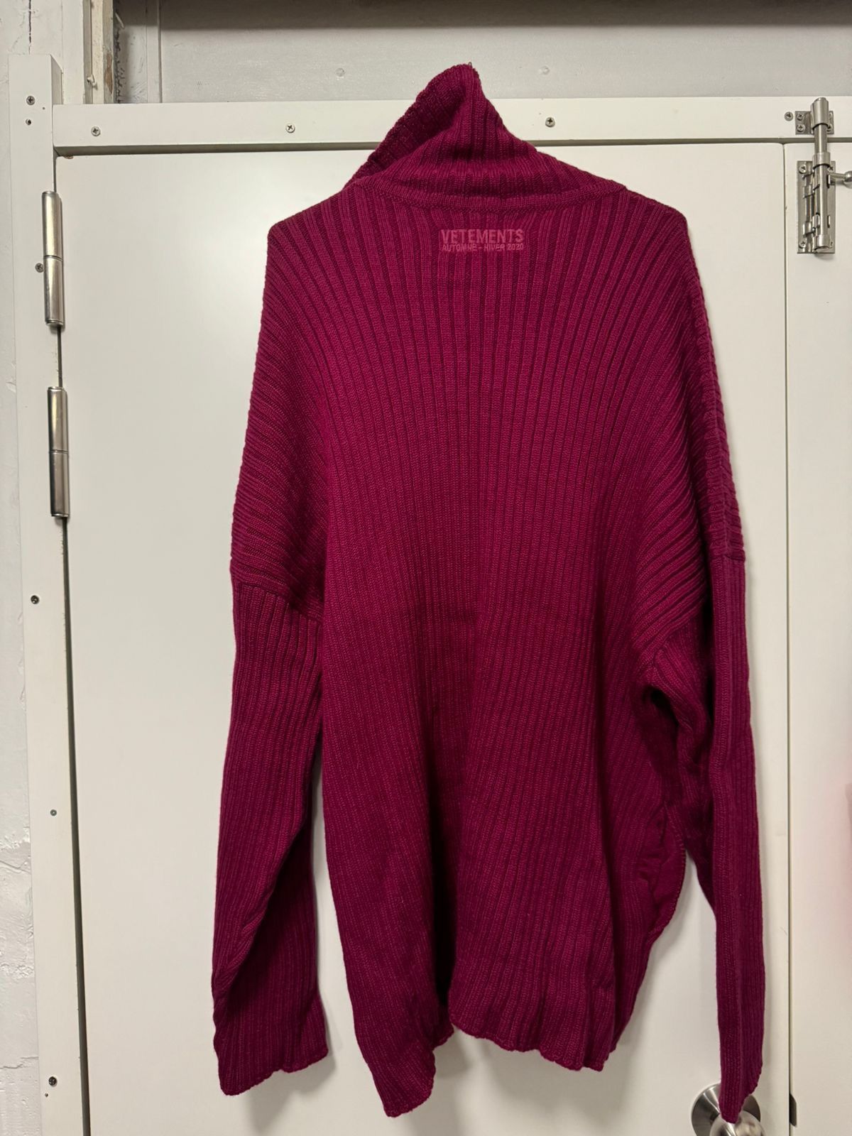 Vetements FW19 oversized zip up cardigan Size US M / EU 48-50 / 2 - 4 Thumbnail