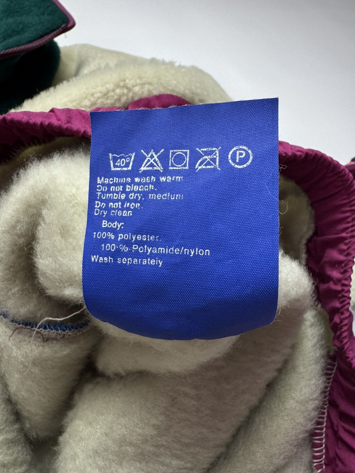Helly Hansen Vintage 90s Helly Hansen Equipe Deep Pile Fleece Anorak Size US M / EU 48-50 / 2 - 11 Thumbnail