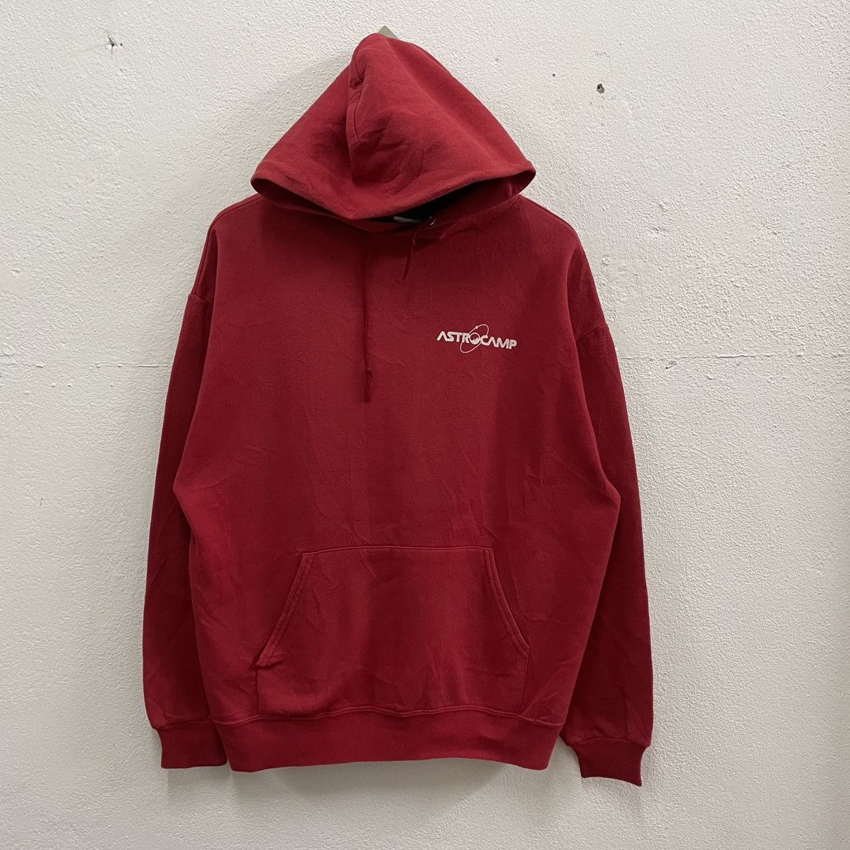 Jerzees × Vintage 🔥Vintage Astro Camp Big Logo Pullover Sweater Hoodie Size US M / EU 48-50 / 2 - 2 Thumbnail