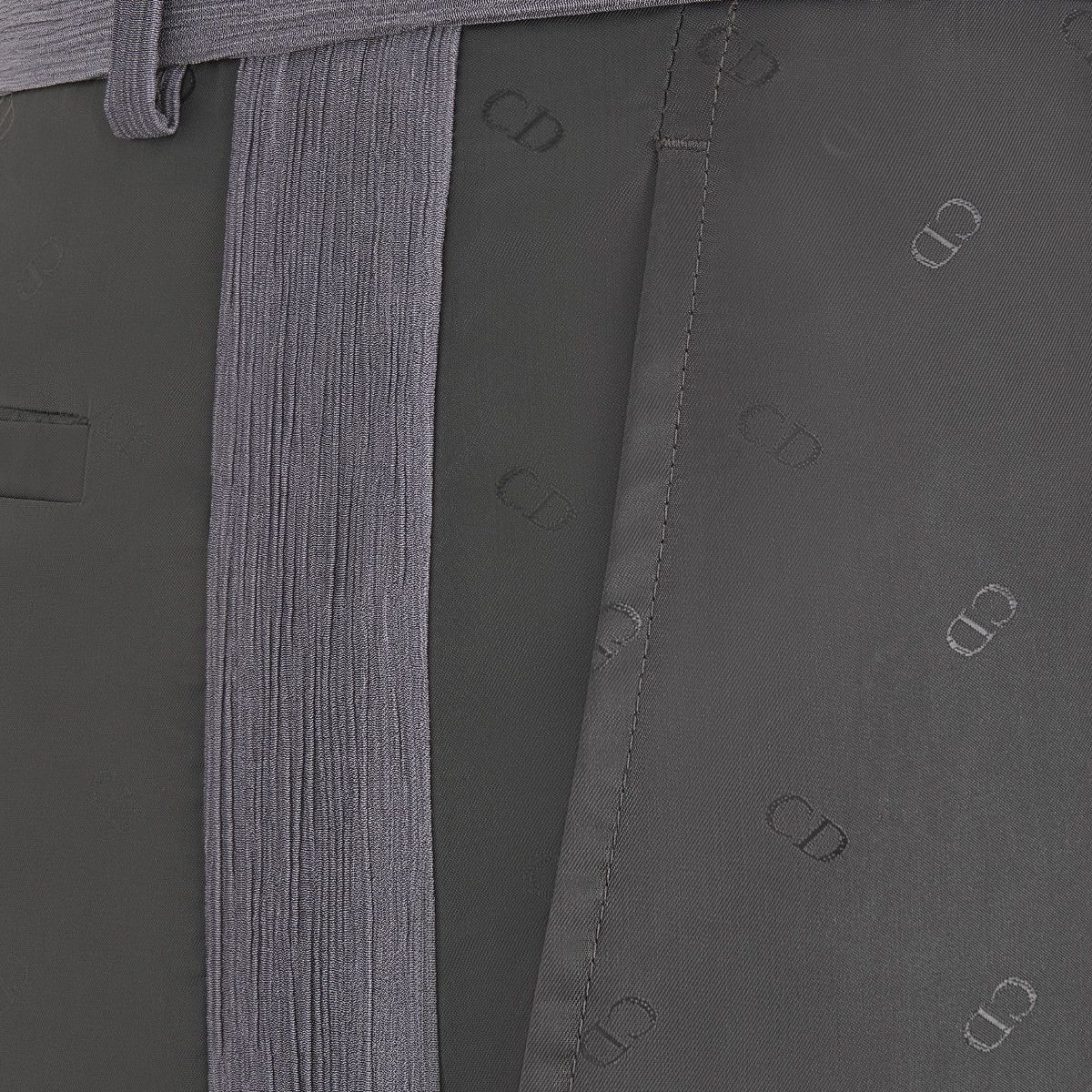 Dior o1bcso1str1224 Loose Pants in Deep Grey Size US 34 / EU 50 - 3 Thumbnail