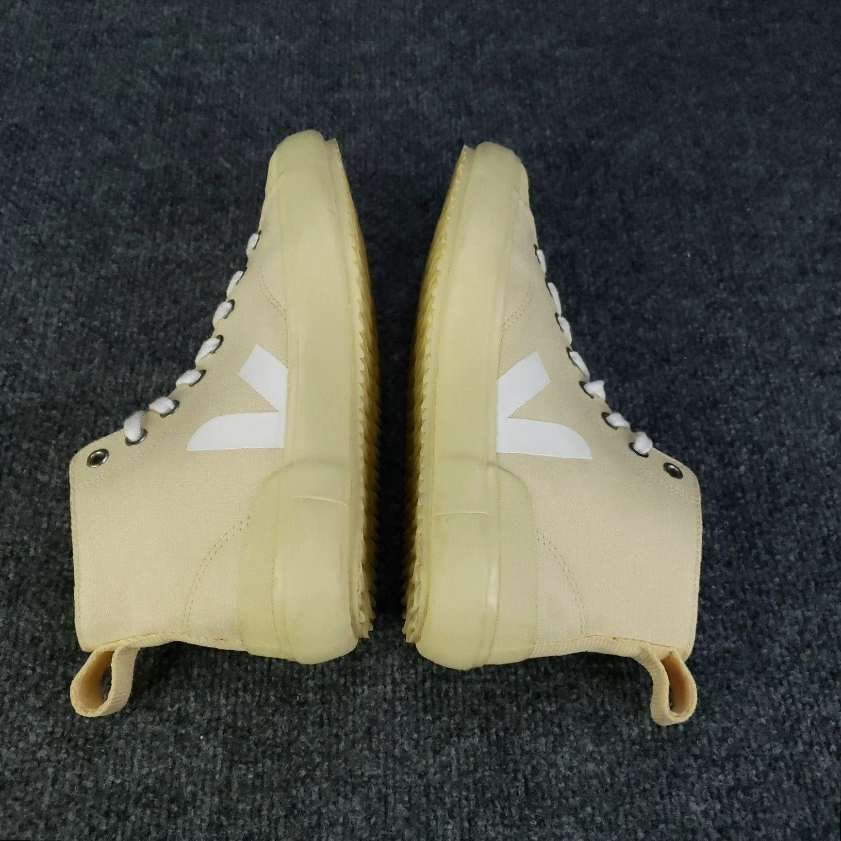 Veja VEJA Nova High Top Sneakers Womens Size 8 Butter Yellow White VEJA Nova Sneaker Size M / US 6-8 / IT 42-44 - 6 Thumbnail
