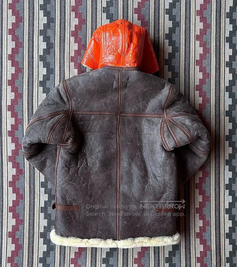 Nigel Cabourn Nigel Cabourn x Aero Leather Jacket. Size US L / EU 52-54 / 3 - 6 Thumbnail