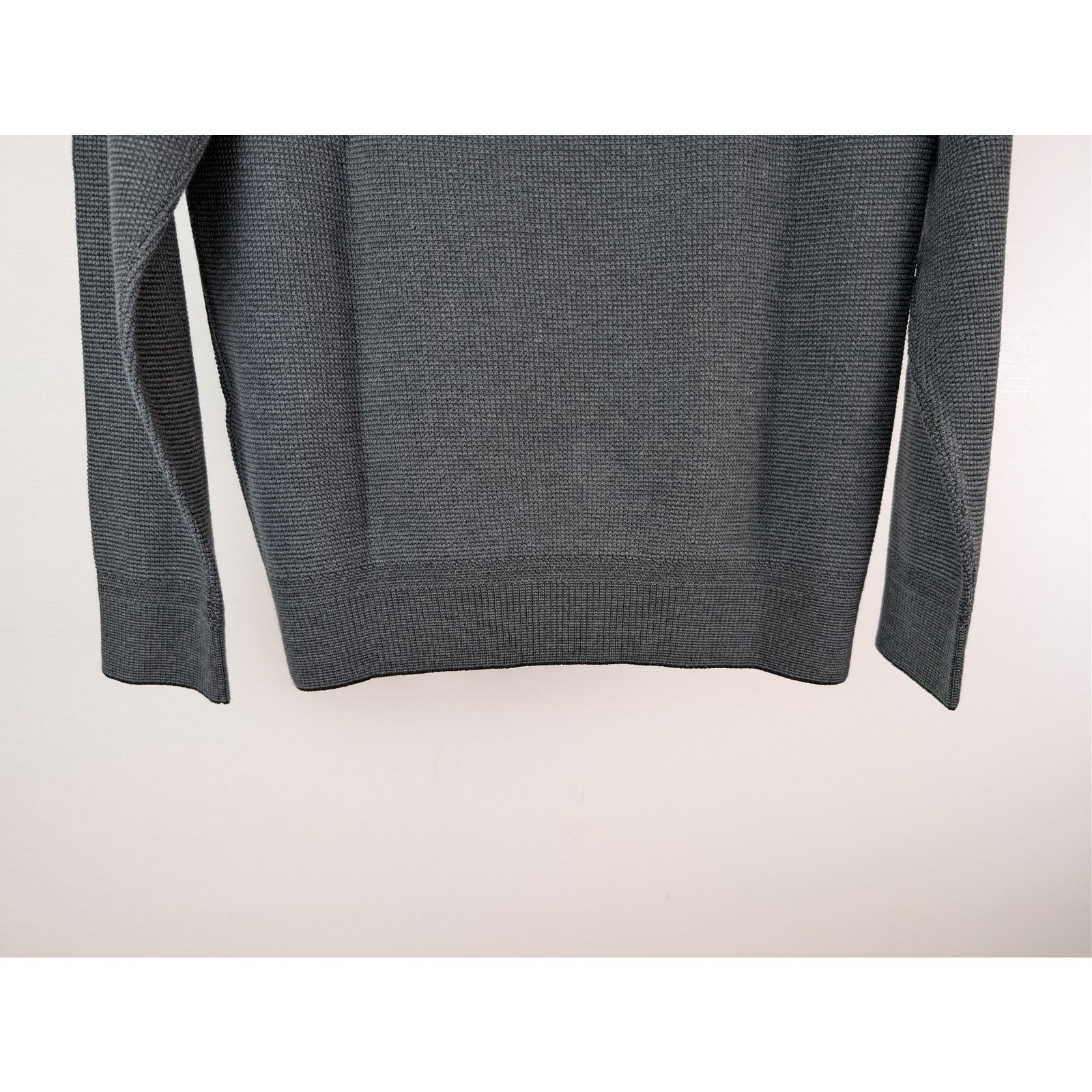 Tom Ford o1rshd1 Knitwear Polo Shirt Knitted in Grey 46 Size US S / EU 44-46 / 1 - 12 Thumbnail
