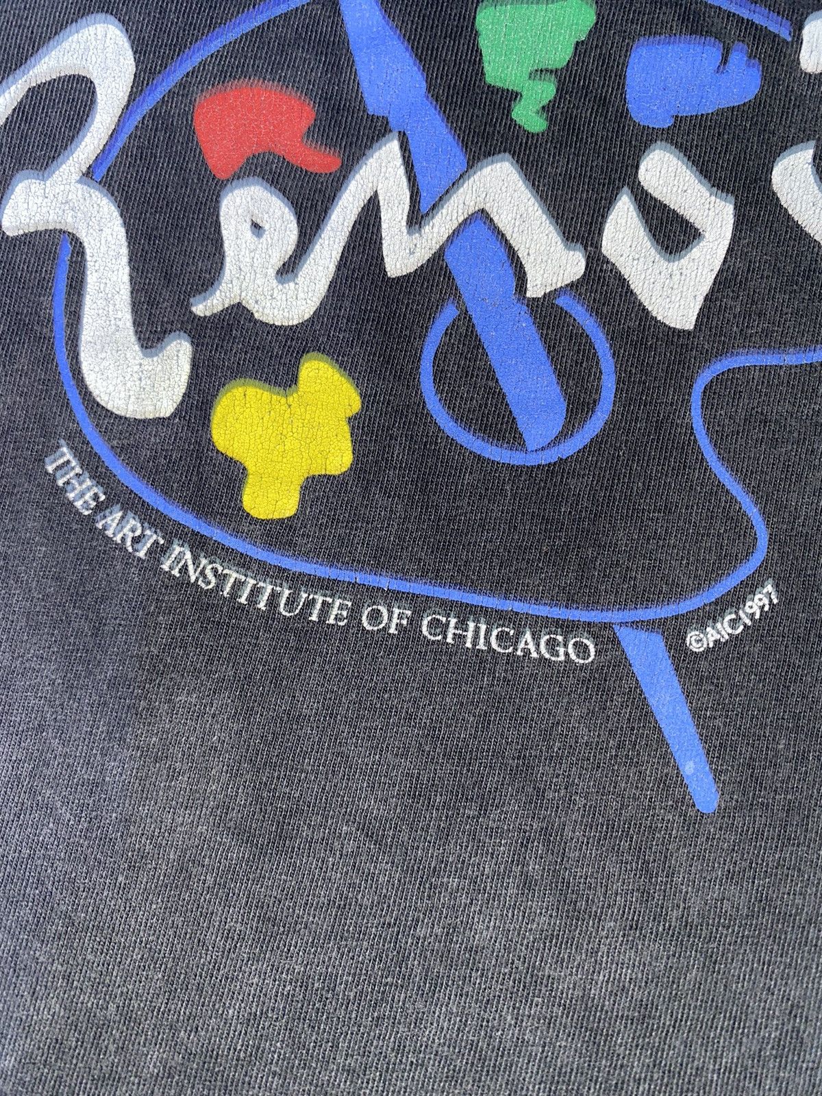Vintage Vtg 97 The Art Institute Of Chicago Pastel Tee Size US XL / EU 56 / 4 - 5 Thumbnail