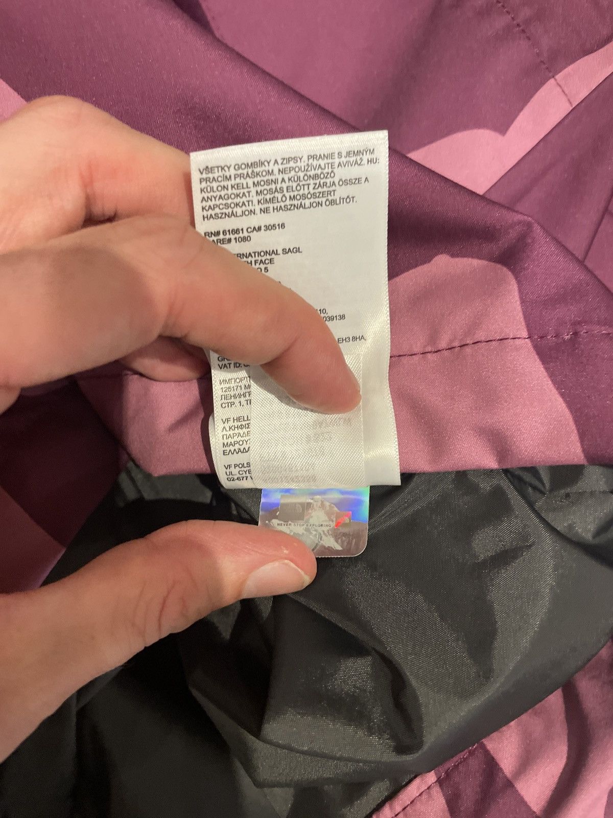 Kaws × The North Face Kaws x The North Face Purple 1986 Retro Mountain Jacket Size US XL / EU 56 / 4 - 9 Thumbnail