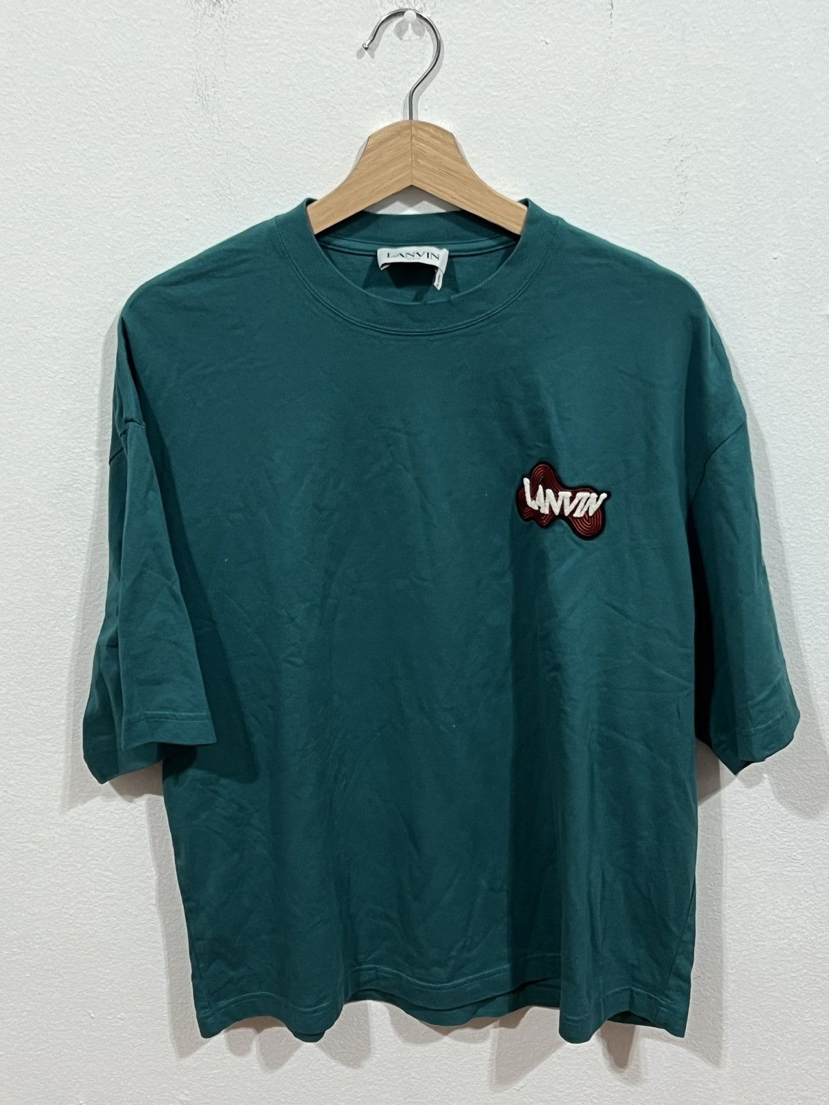 Lanvin Lanvin Dark Green Tee Size US XS / EU 42 / 0 - 1 Thumbnail