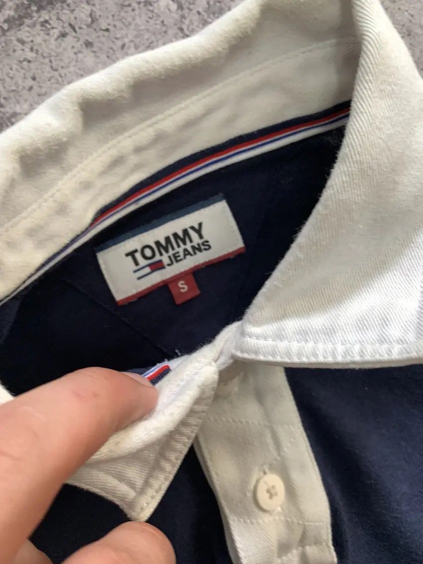 Tommy Hilfiger × Vintage Vintage Tommy Hilfiger longsleeve Polo faded Y2K Sk8 Size US S / EU 44-46 / 1 - 5 Thumbnail