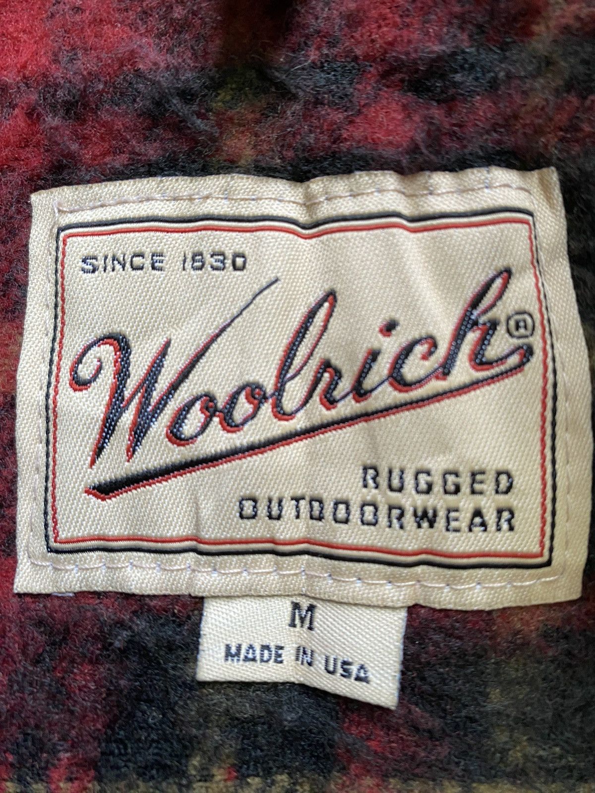 Woolrich Woolen Mills Vintage Woolrich Half Zipper Rugged Outwear Deep Pile Fleece Size US M / EU 48-50 / 2 - 10 Thumbnail