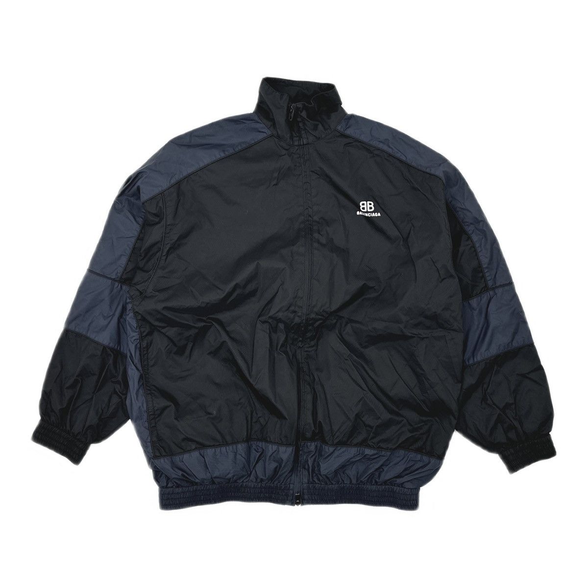 Balenciaga Balenciaga BB Patchwork Nylon Full-Zip Windbreaker Size US S / EU 44-46 / 1 - 1 Thumbnail