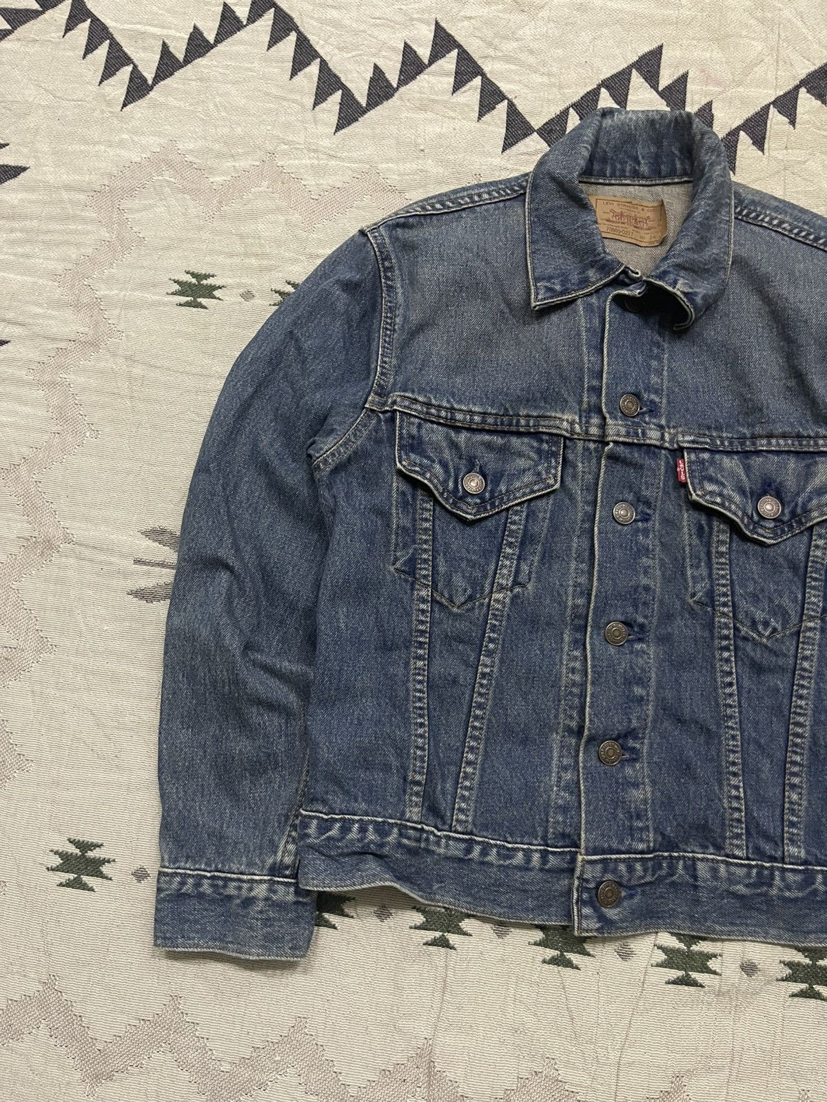 Levi's Vintage Clothing VINTAGE LEVIS DENIM JEANS TRUCKER JACKET SZ34 Size XXS / US 00 / IT 34 - 3 Thumbnail