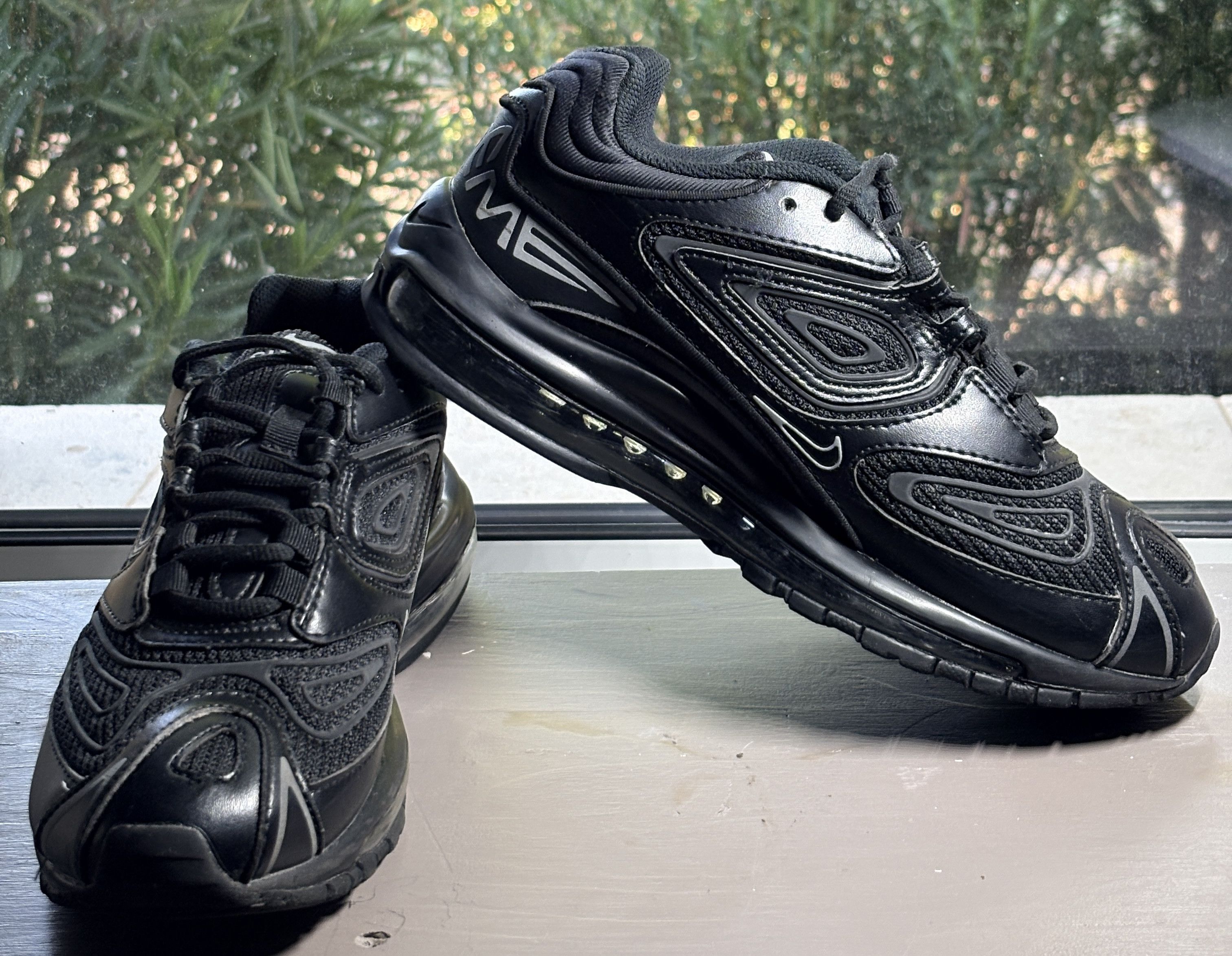 Nike × Supreme Supreme x Nike Air Max 98 TL SP Black Size US 8 / EU 41 - 1 Thumbnail