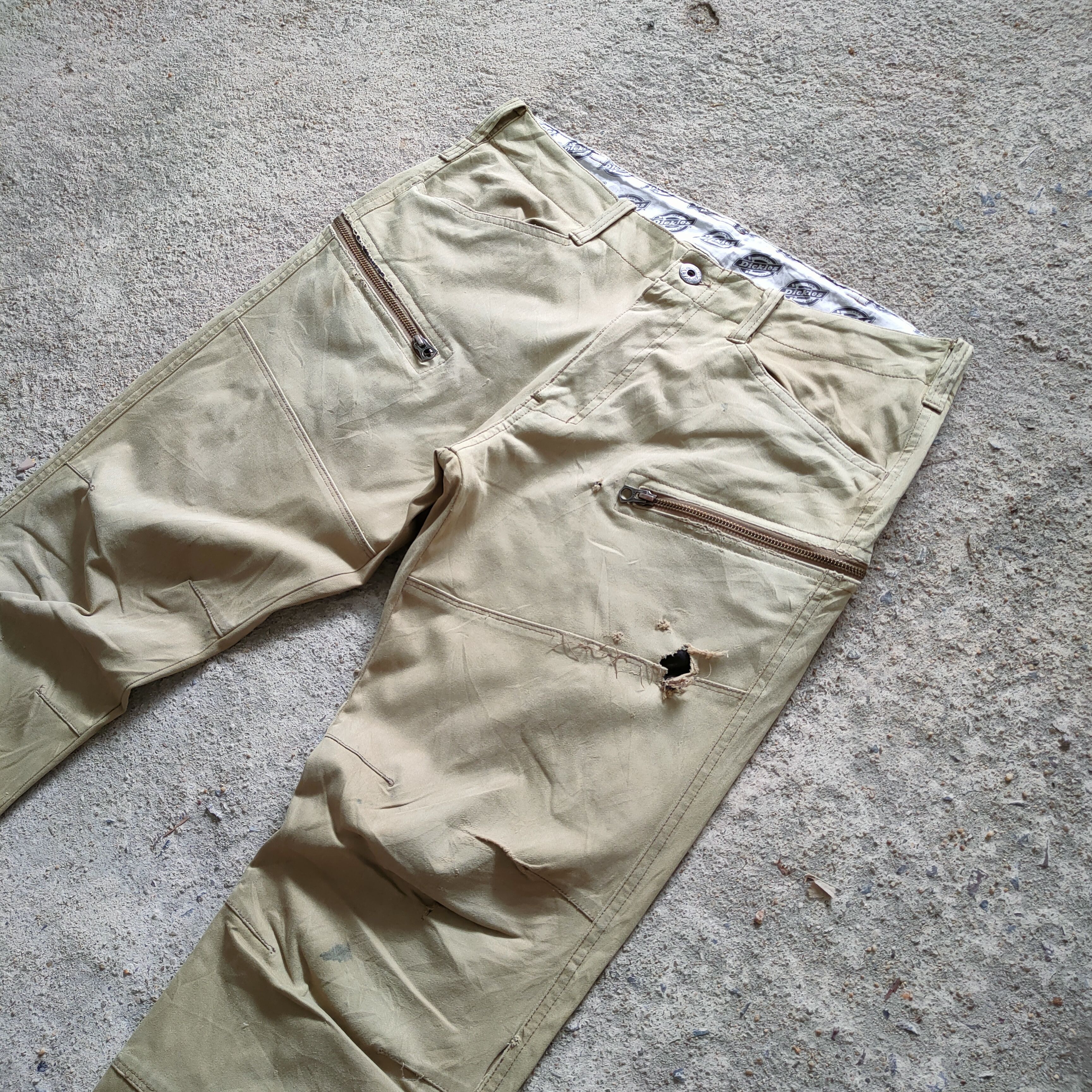 Dickies × Vintage DICKIES DISTRESSED CARGO PANTS Size US 36 / EU 52 - 2 Thumbnail
