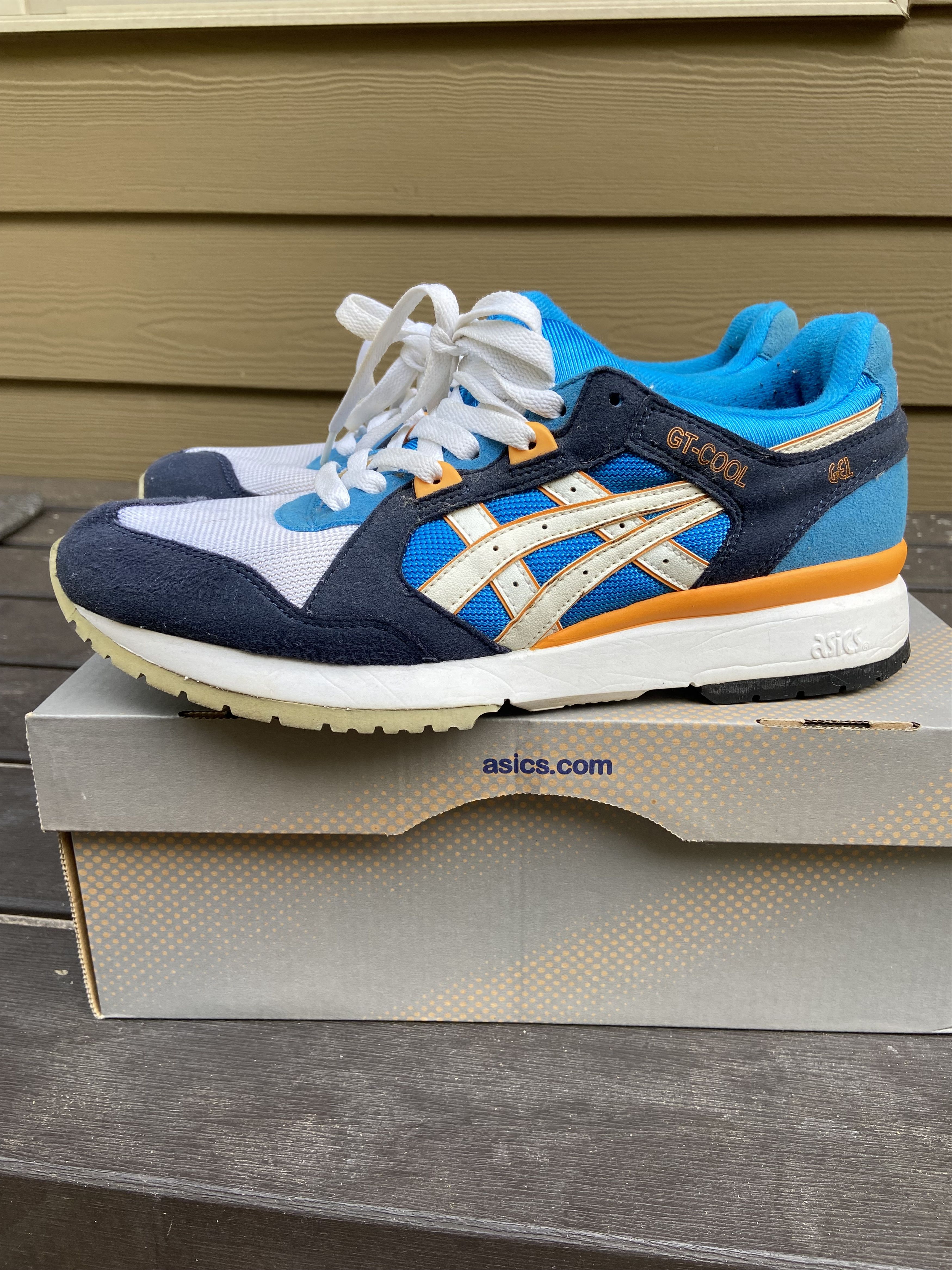 Asics ASICS GT-Cool Azure Blue/White H311N-4001 Size US 8.5 / EU 41-42 - 2 Thumbnail